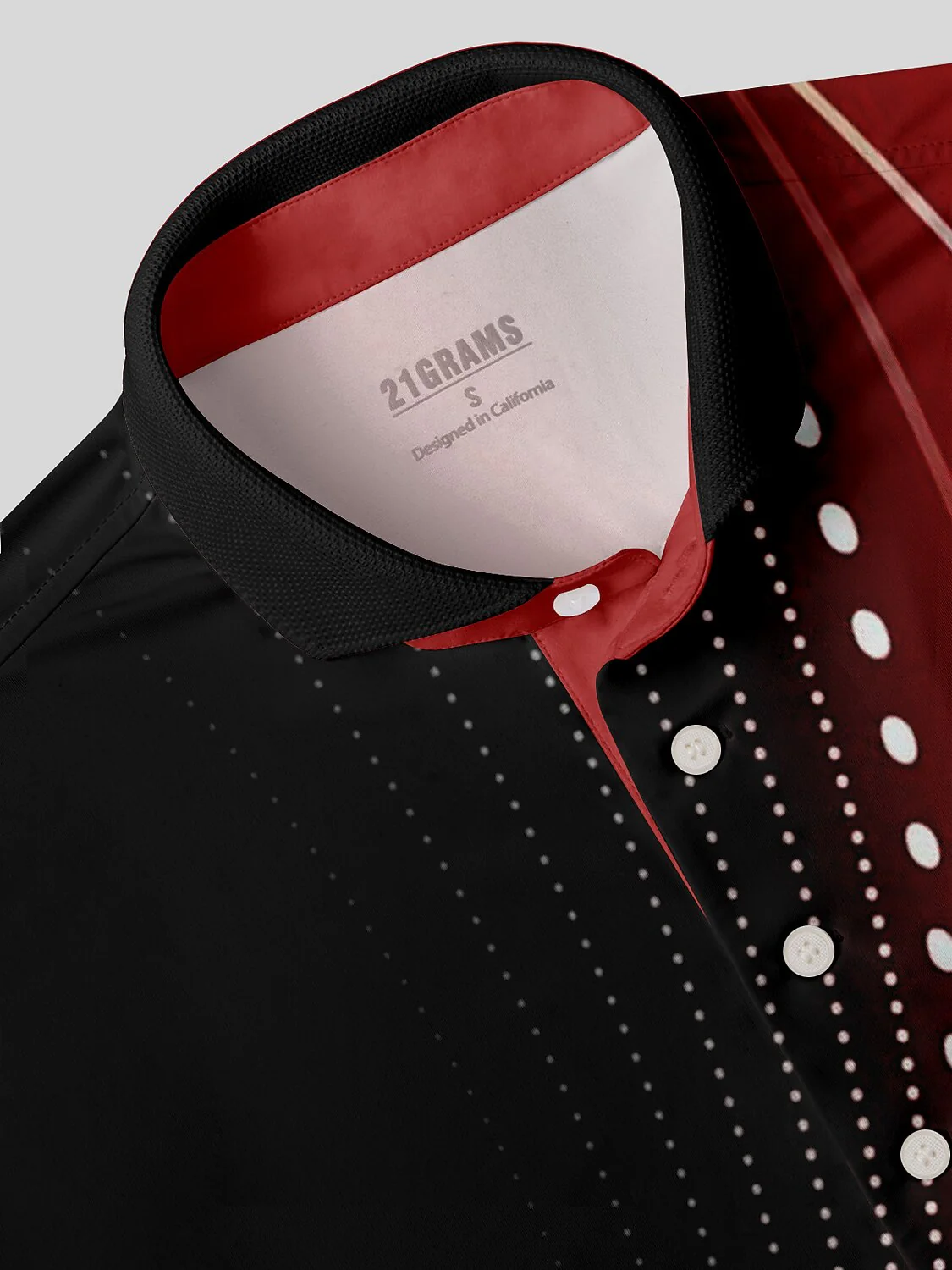 Air Brush Men's Ribbed Collar Polo Top UPF50+ - Image 4