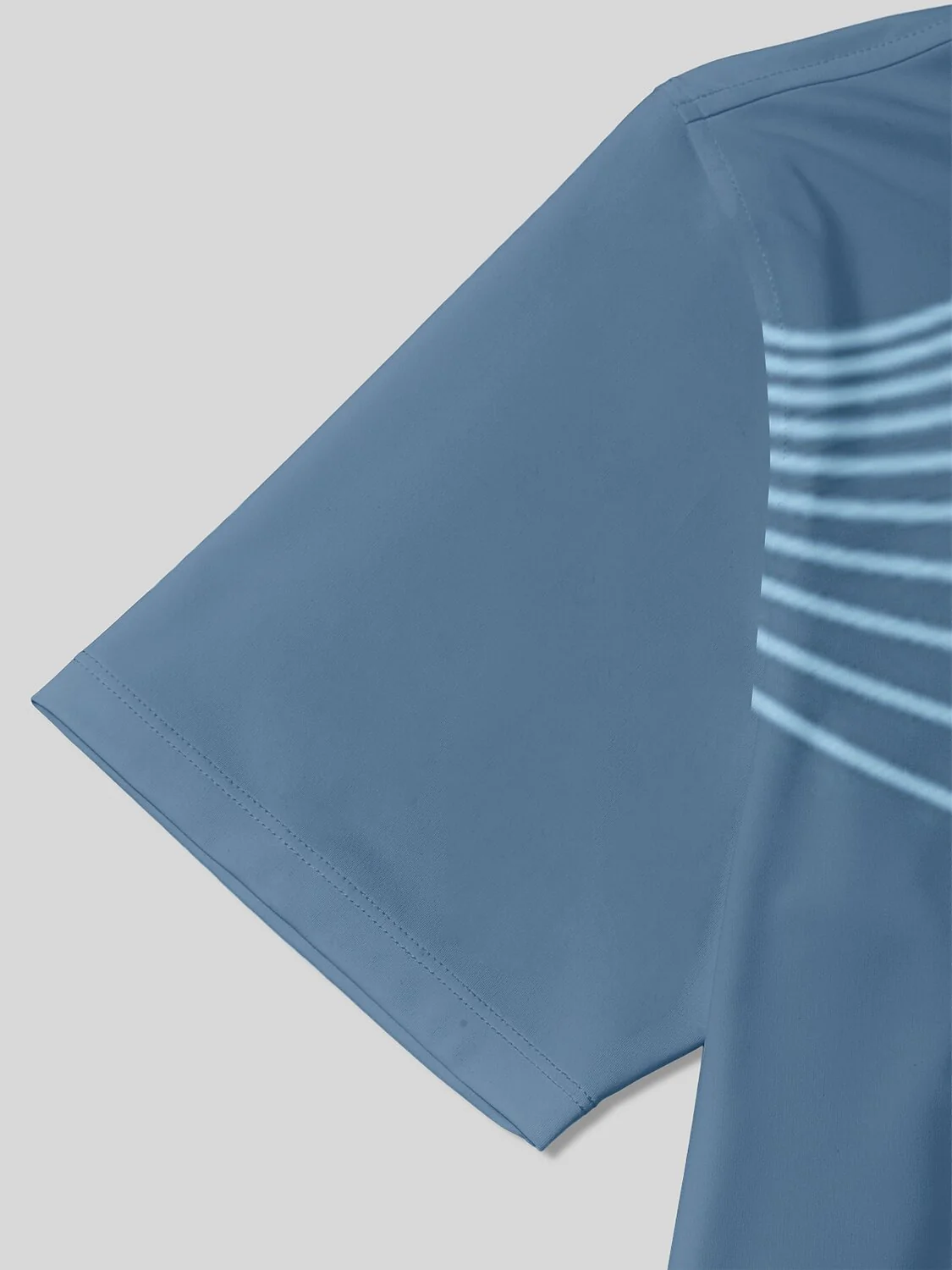 Air Brush Men's Ribbed Collar Polo Top UPF50+ - Image 4
