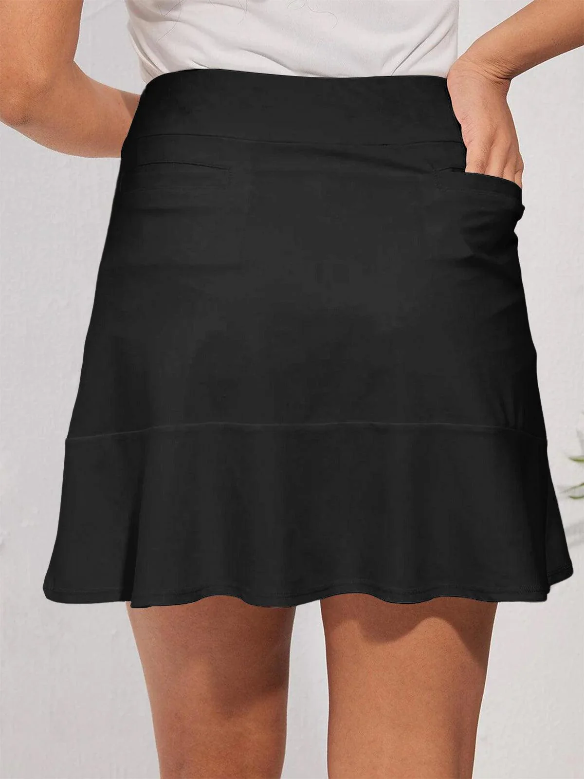 Basic 17 Inch Ruffle Skort UPF50+ - Image 3