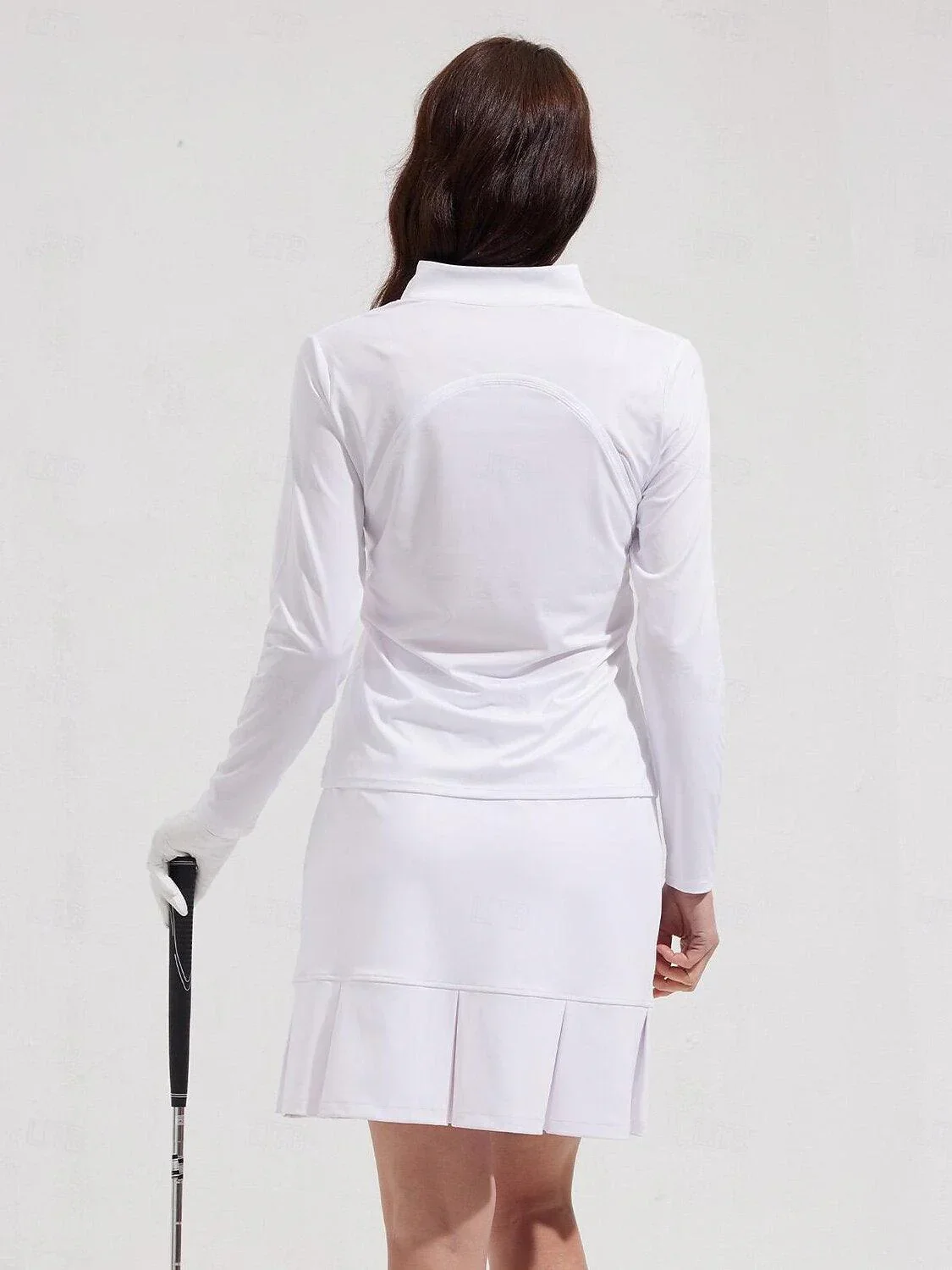 More Than Basic Golf Shirt Quarterzip UPF50+ - Image 7