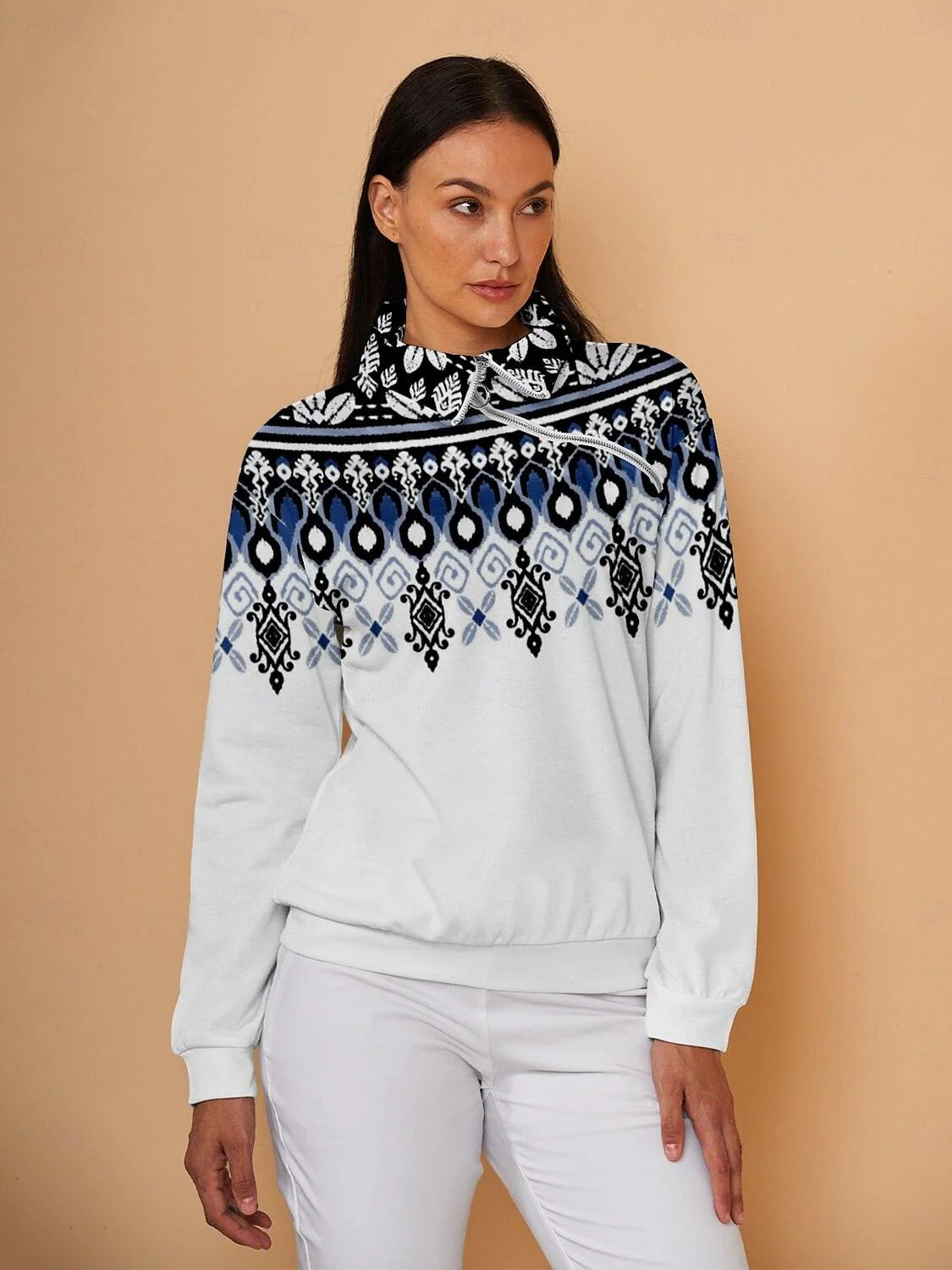 Bold Baroque Golf Sweatshirt - Image 2
