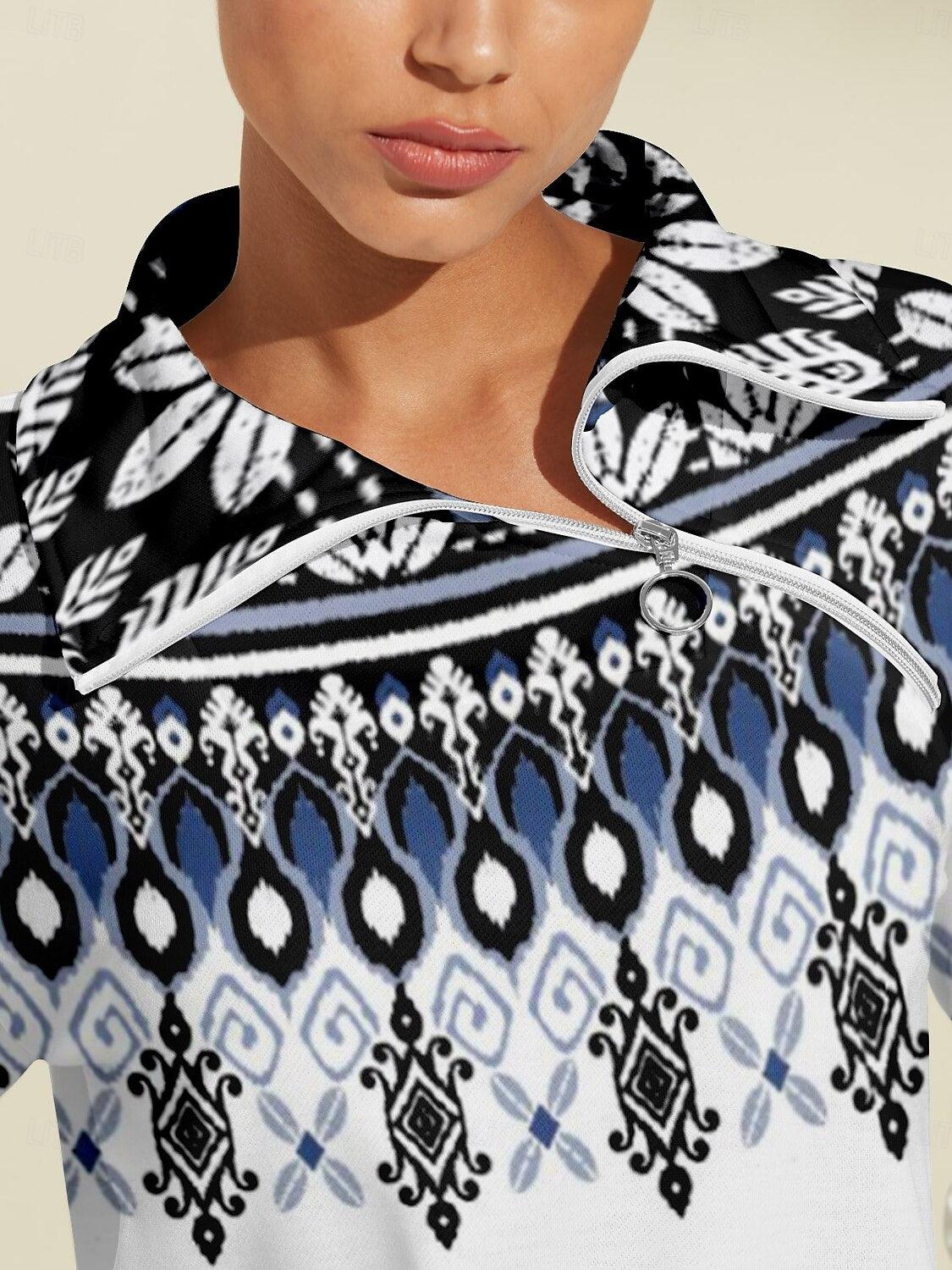 Bold Baroque Golf Sweatshirt - Image 4