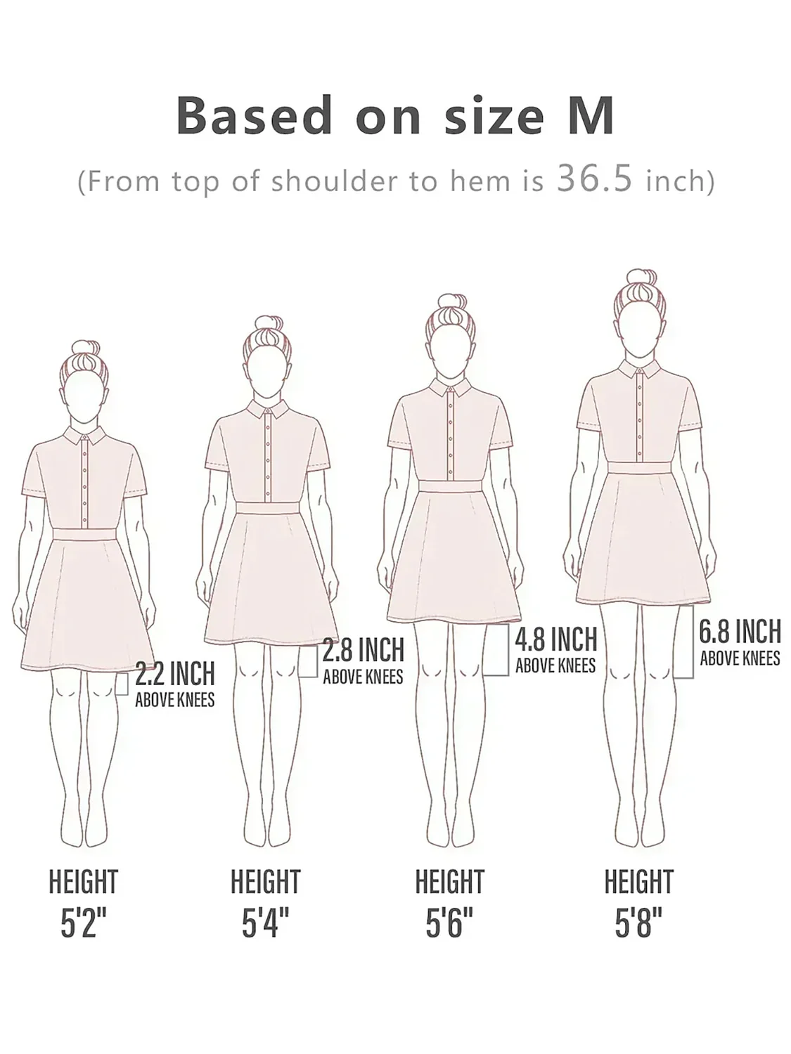 Bold Baroque Short Sleeve A-Line 36.5 Inch Dress - Image 4