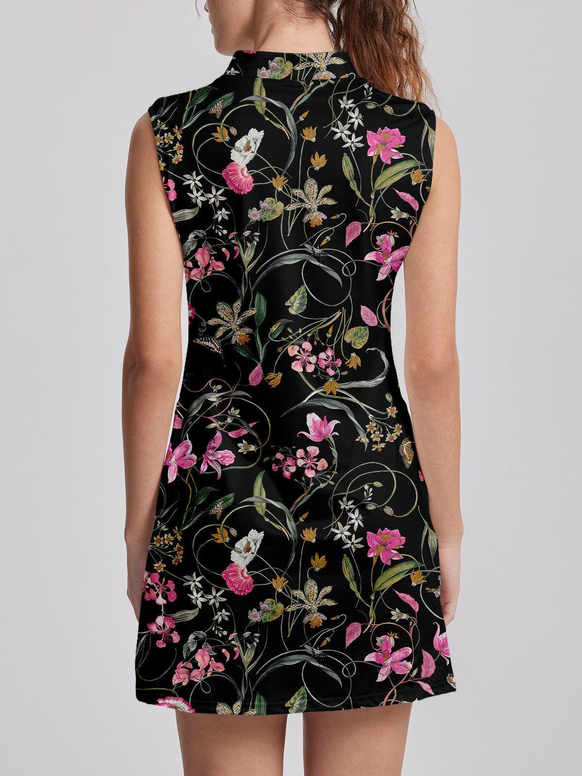Botanical Energy Sleeveless 36.5 Inch Dress UPF50+ - Image 2