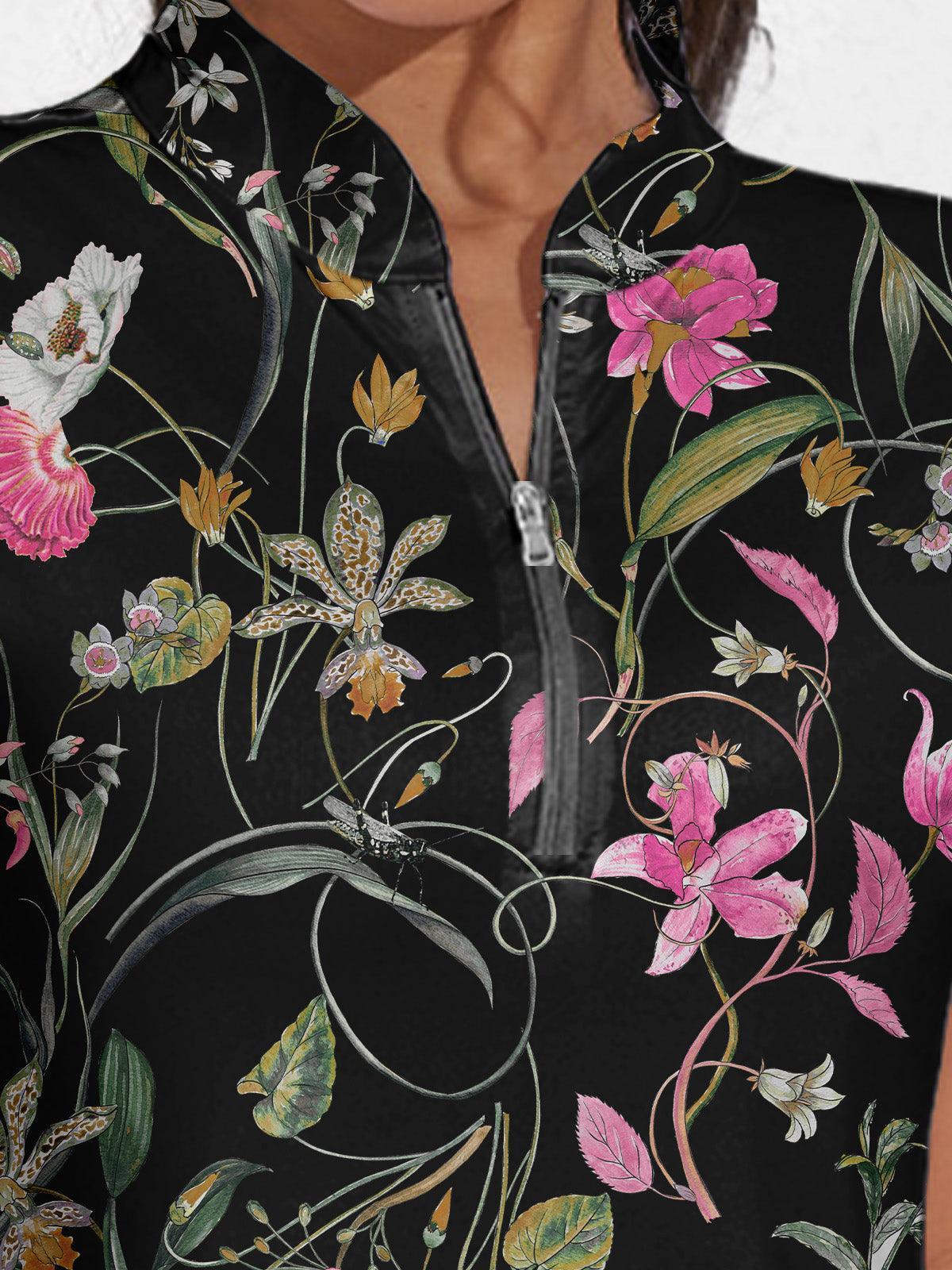 Botanical Energy Sleeveless 36.5 Inch Dress UPF50+ - Image 3