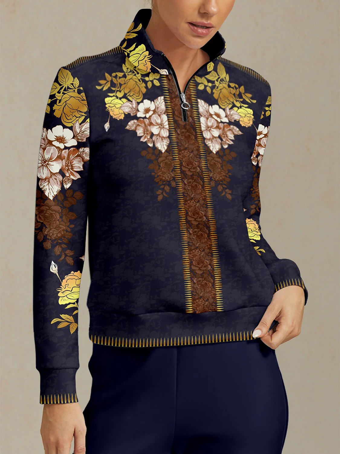 Botanical Energy Golf Sweatshirt - Image 6