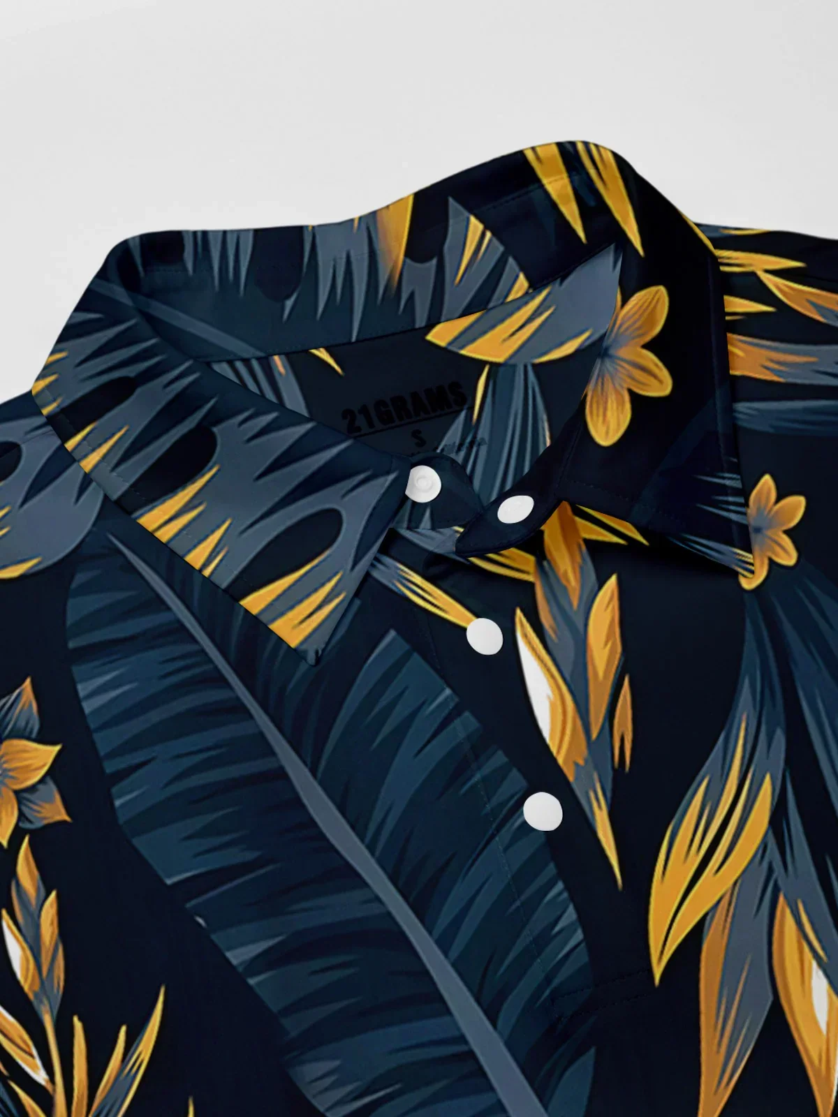Botanical Energy Men's Polo Top UPF50+ - Image 2
