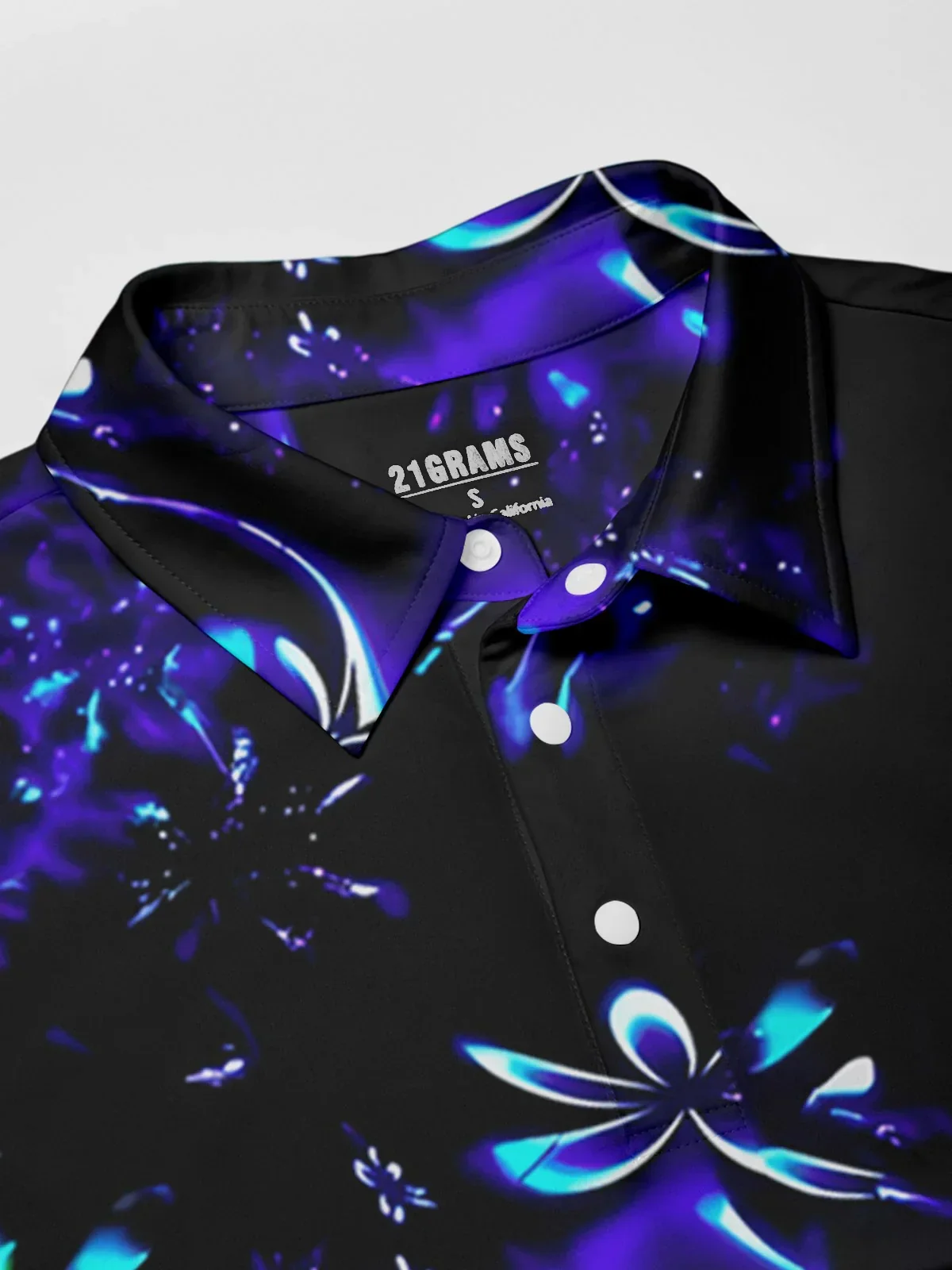 Botanical Energy Men's Polo Top UPF50+ - Image 2