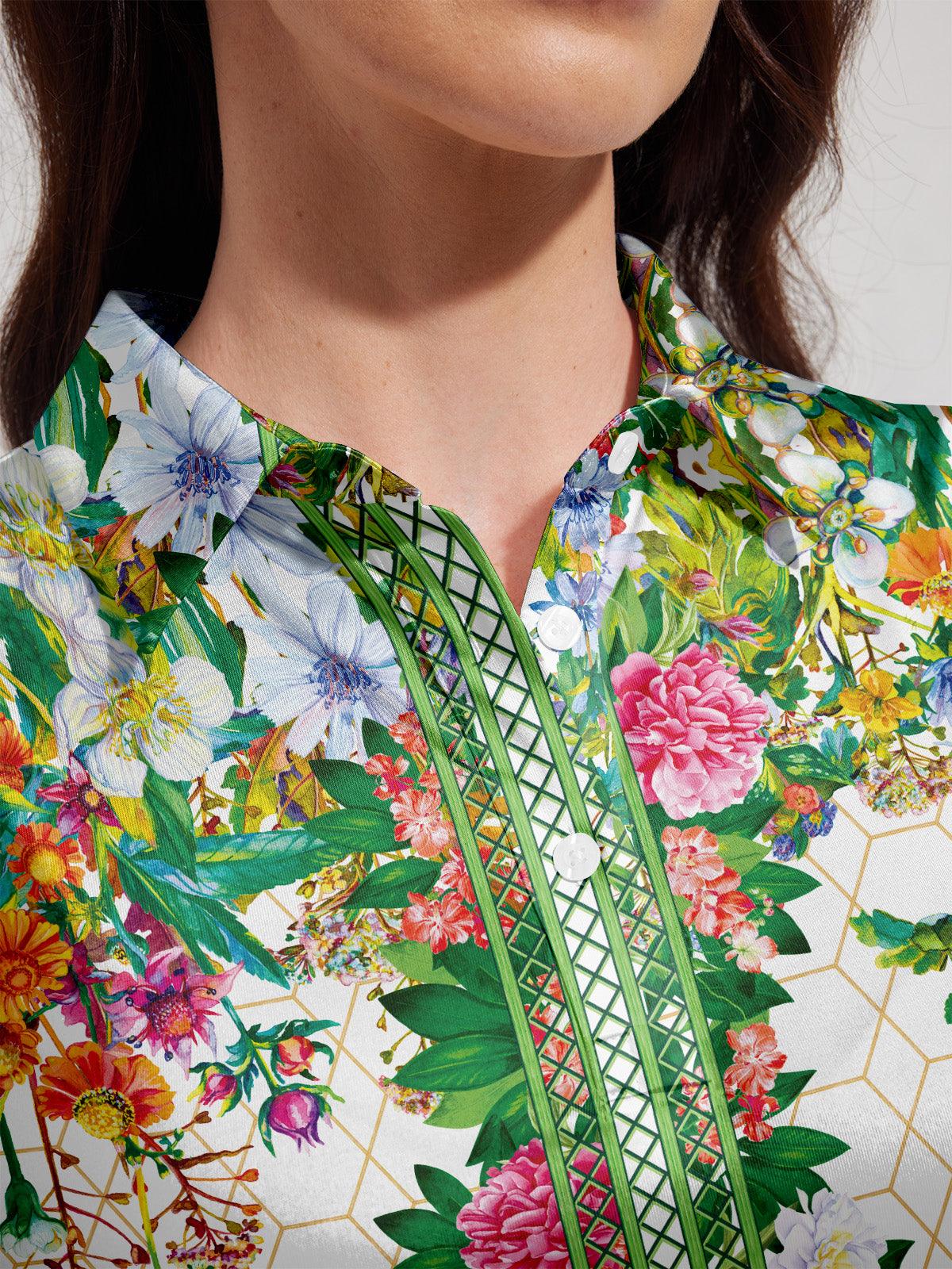 Botanical Energy Polo Top UPF50+ - Image 2