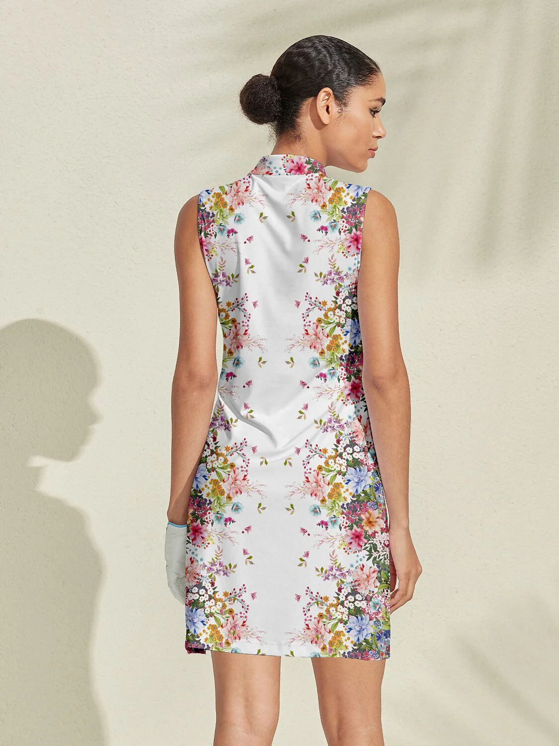 Botanical Energy Sleeveless 36.5 Inch Dress UPF50+ - Image 2