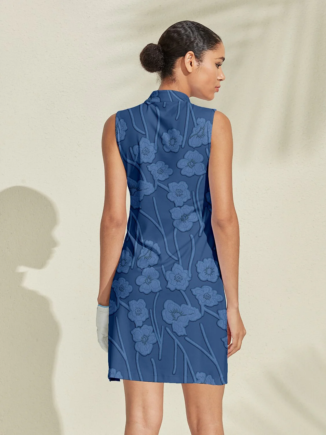 Botanical Energy Sleeveless 36.5 Inch Dress UPF50+ - Image 2