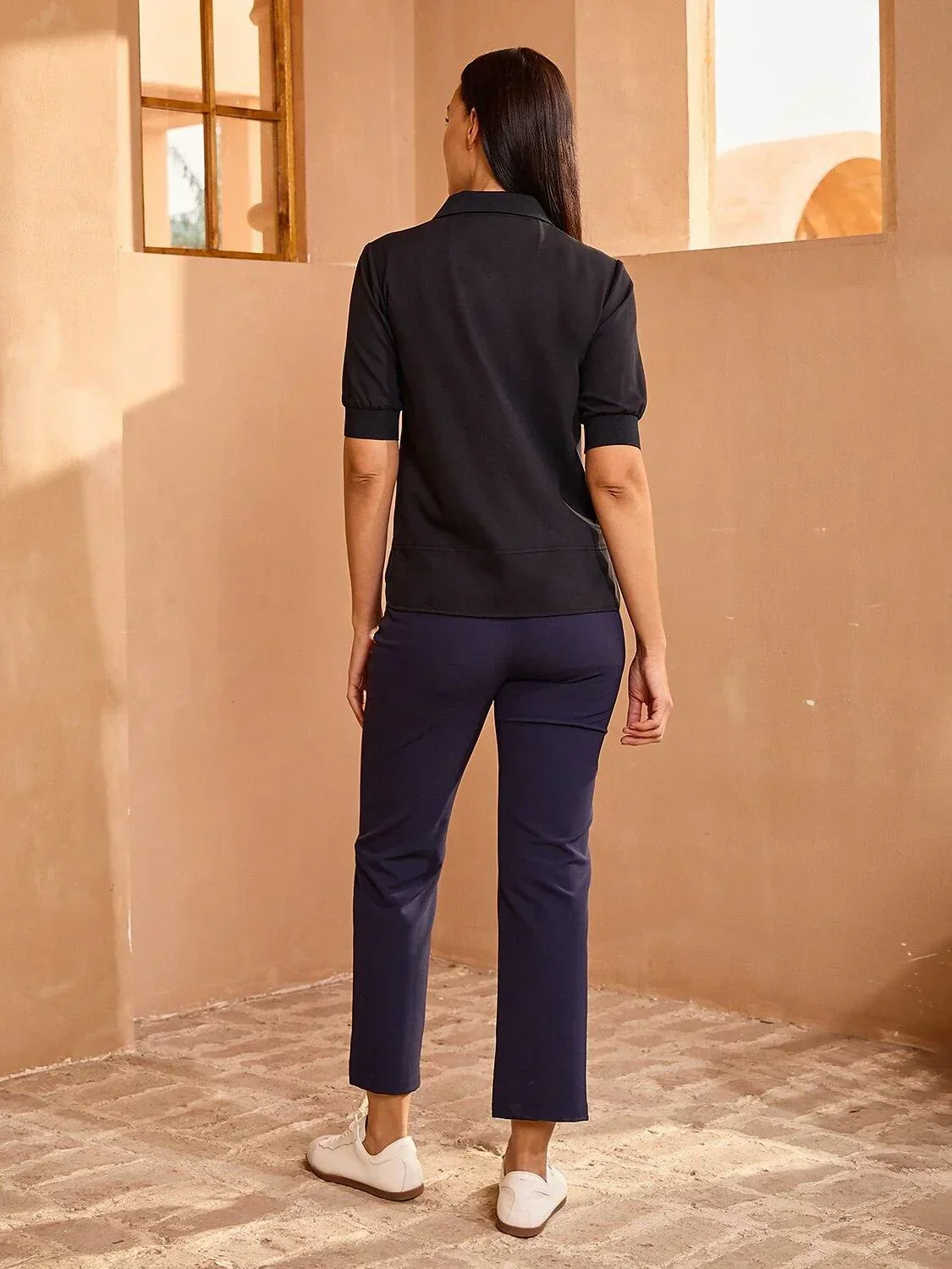 Crisp Couture Short Sleeve Polo Top UPF50+ - Image 14