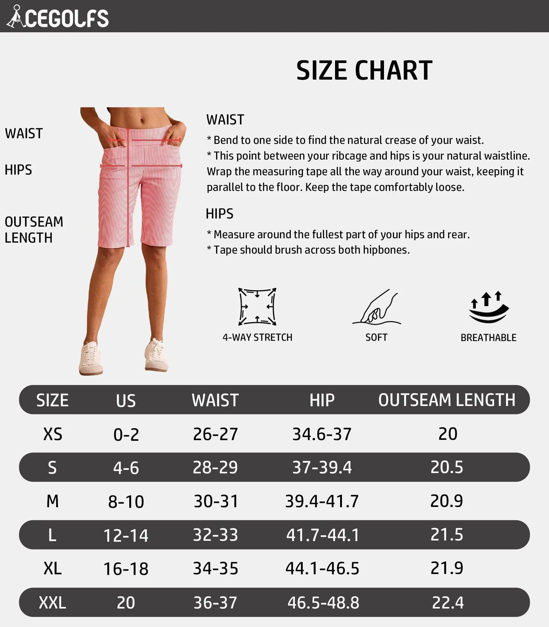 EAGLE 21 Inch Performance Stretch Shorts - Image 5