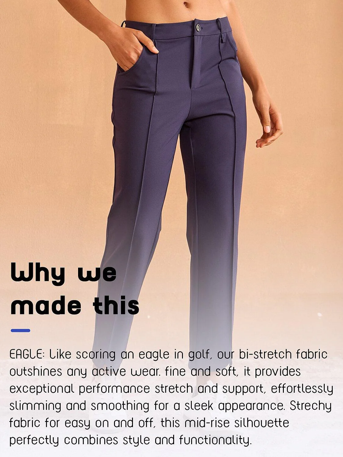 EAGLE 28 Inch Performance Stretch Ankle Pants - Image 8
