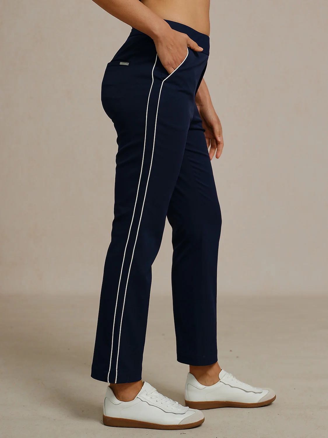 Eagle 28 Inch Performance Stretch Trimmed Ankle Pants - Image 35