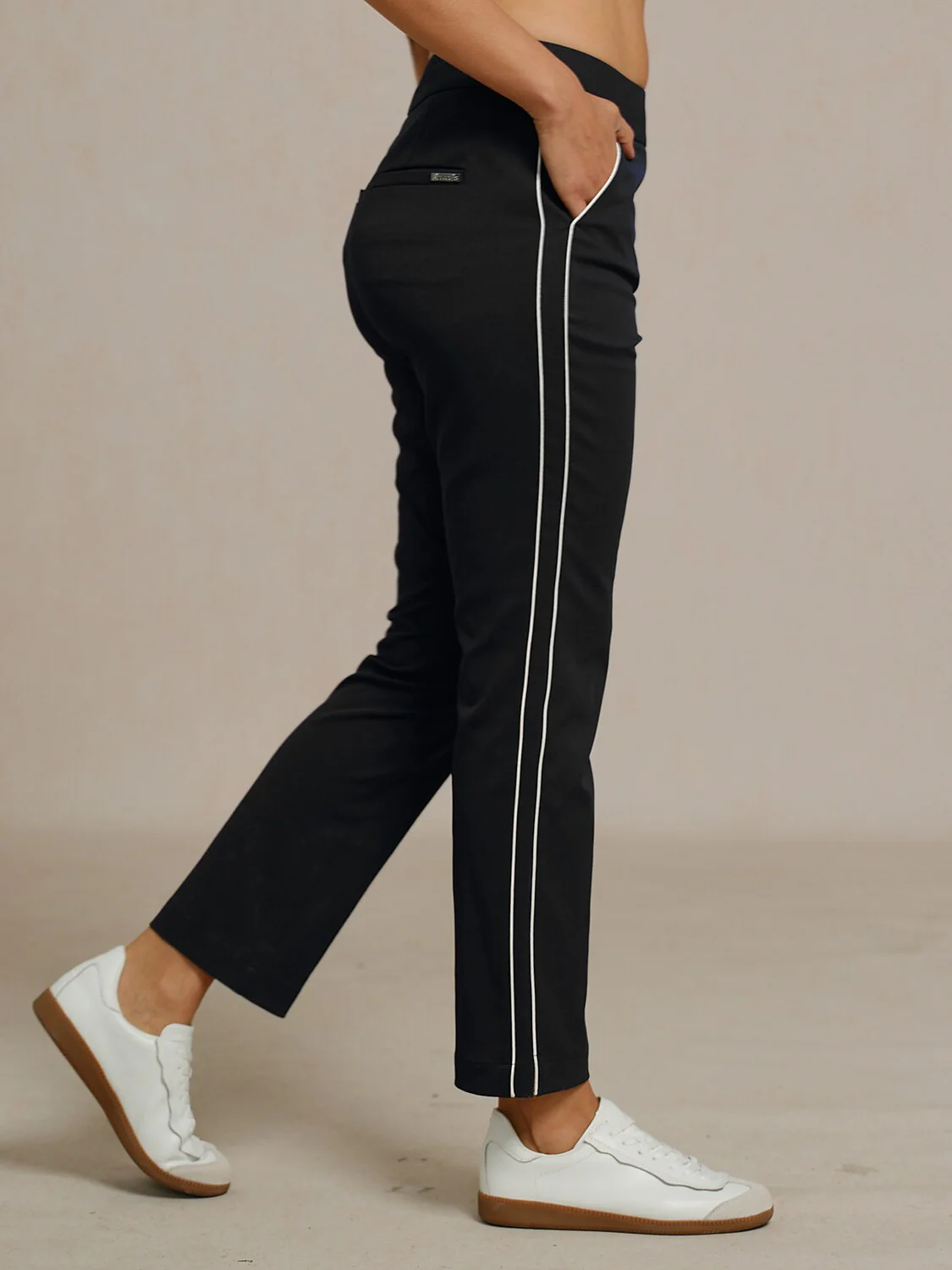 Eagle 28 Inch Performance Stretch Trimmed Ankle Pants - Image 33