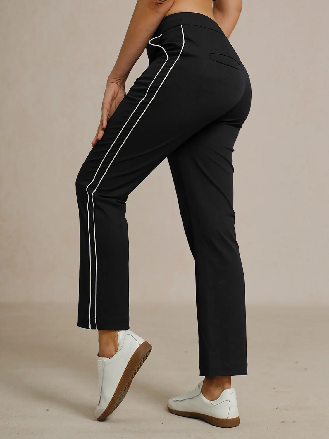 Eagle 28 Inch Performance Stretch Trimmed Ankle Pants - Image 34