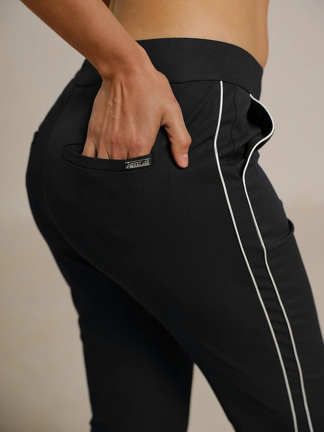 Eagle 28 Inch Performance Stretch Trimmed Ankle Pants - Image 36