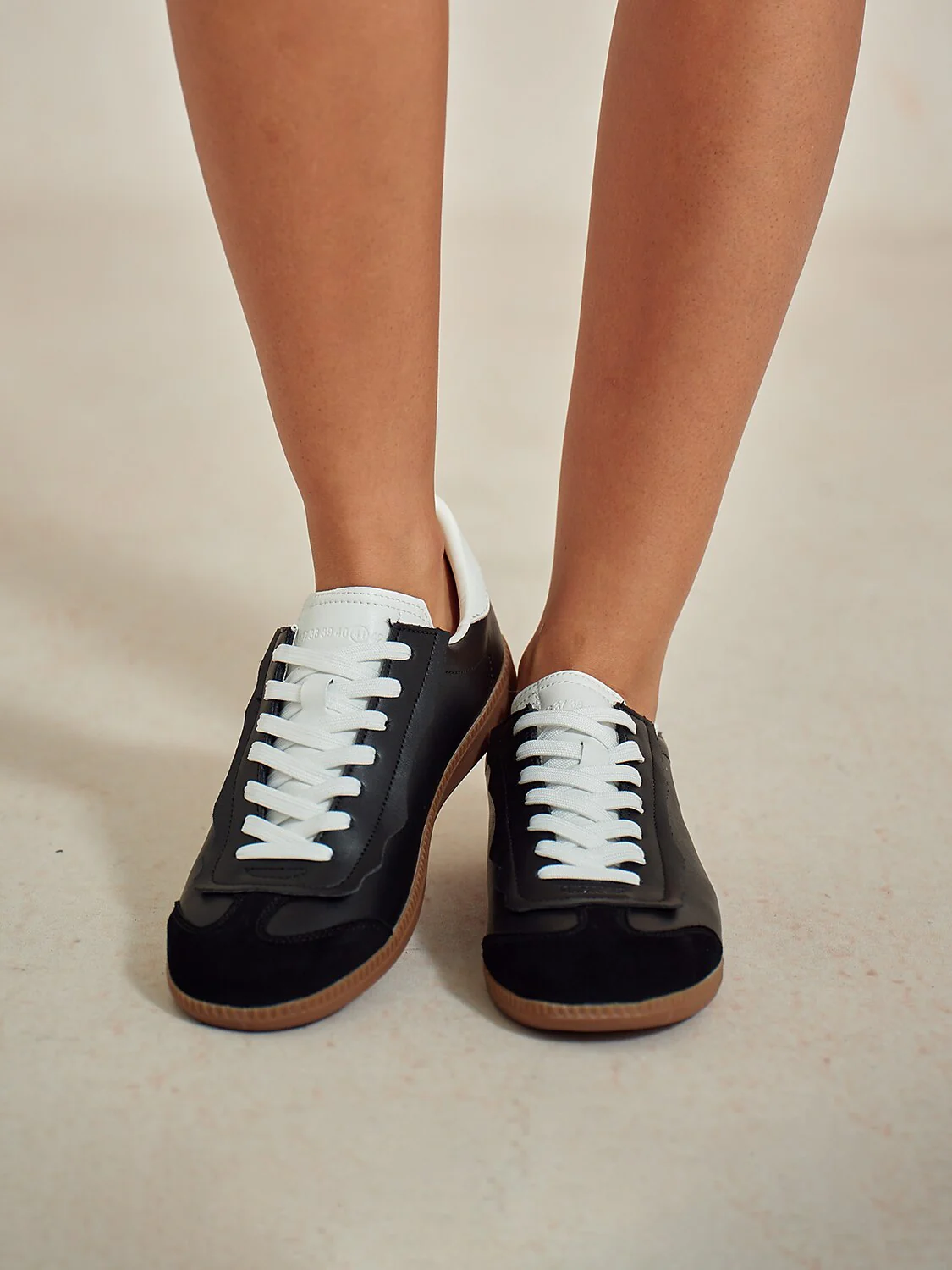 FitFlex Leather Retro Trainer Sneakers Women - Image 14