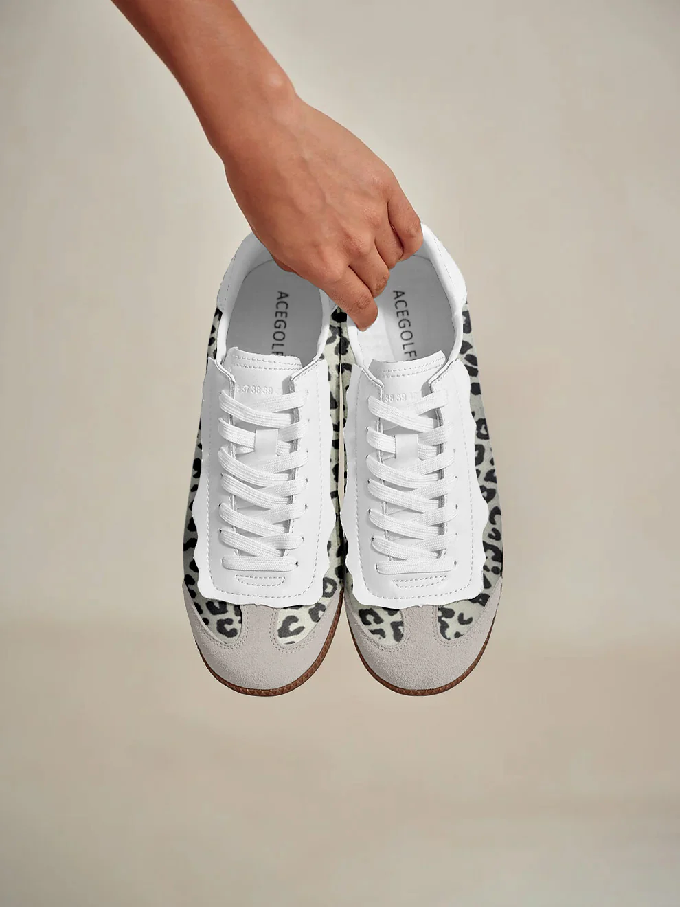 FitFlex Leather Retro Trainer Sneakers Women - Image 21