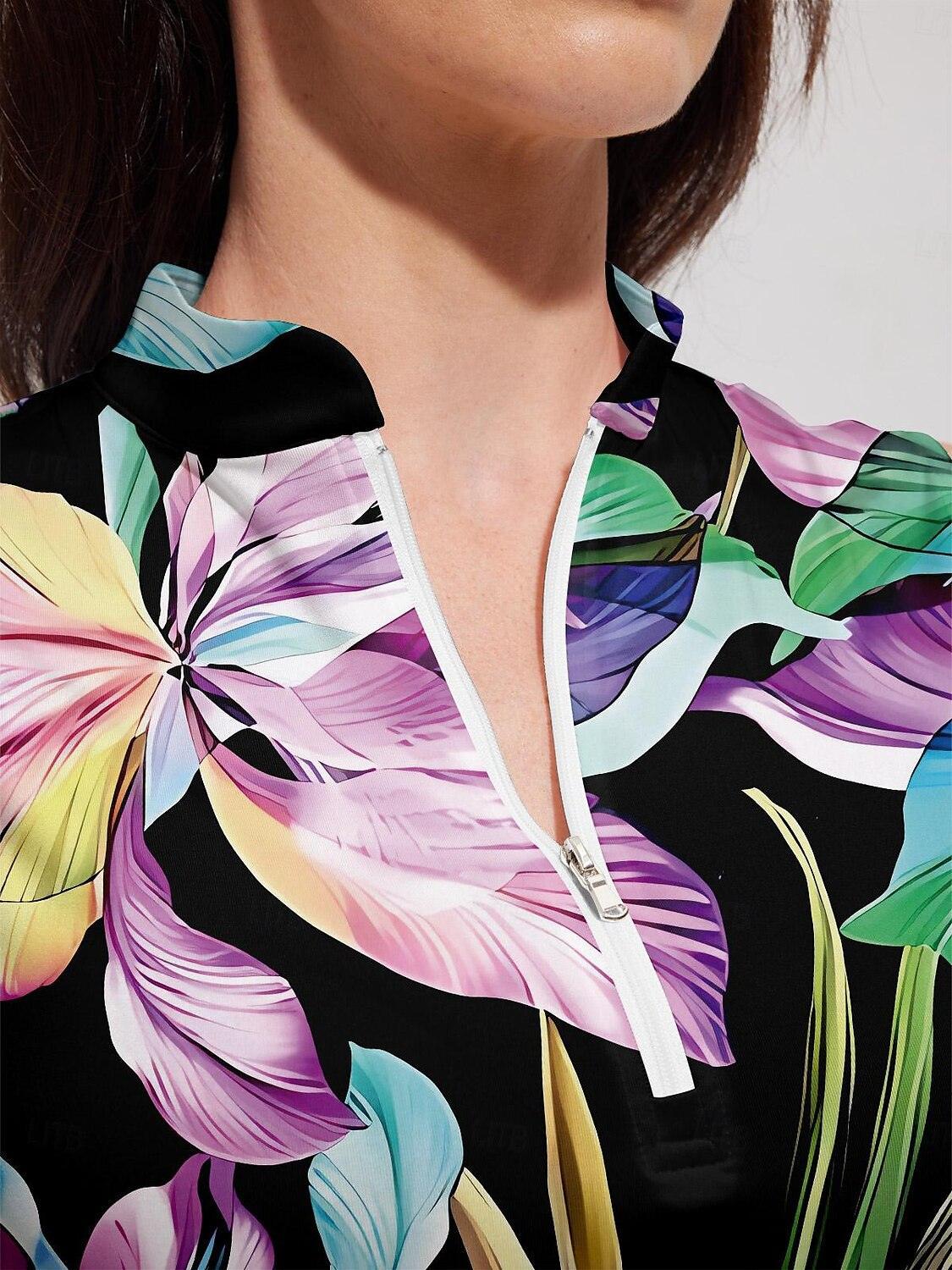 Hyped-up Tropical Sleeveless 36.5 Inch Dress UPF50+ - Image 4