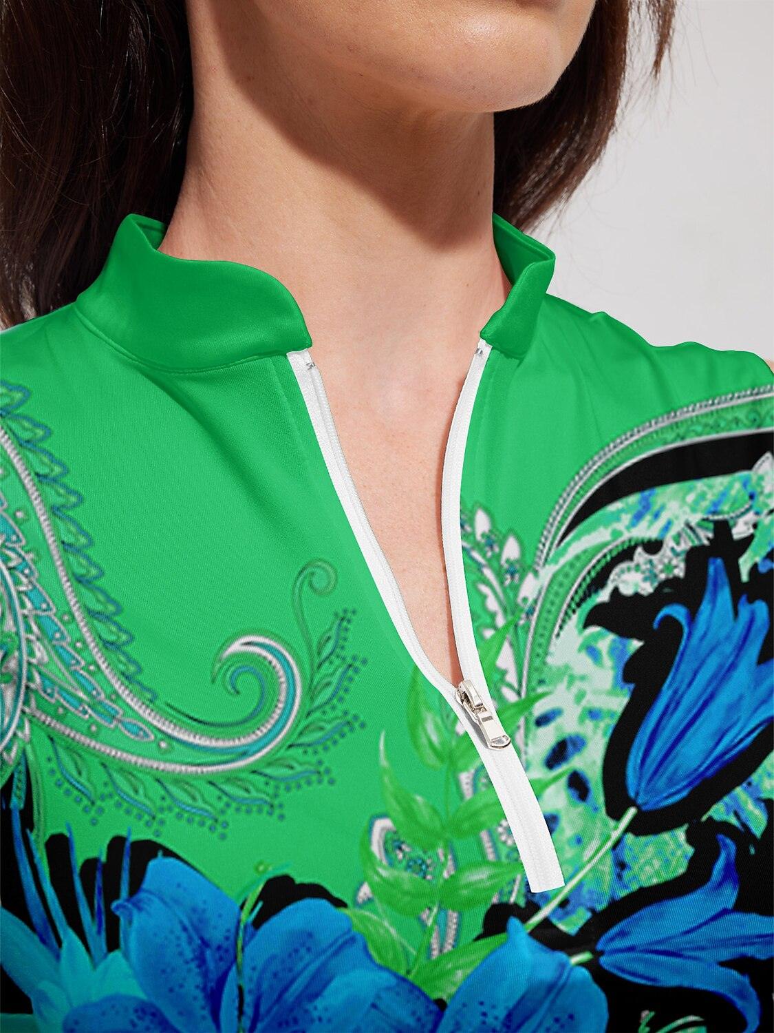 Hyped-up Tropical Sleeveless 36.5 Inch Dress UPF50+ - Image 3