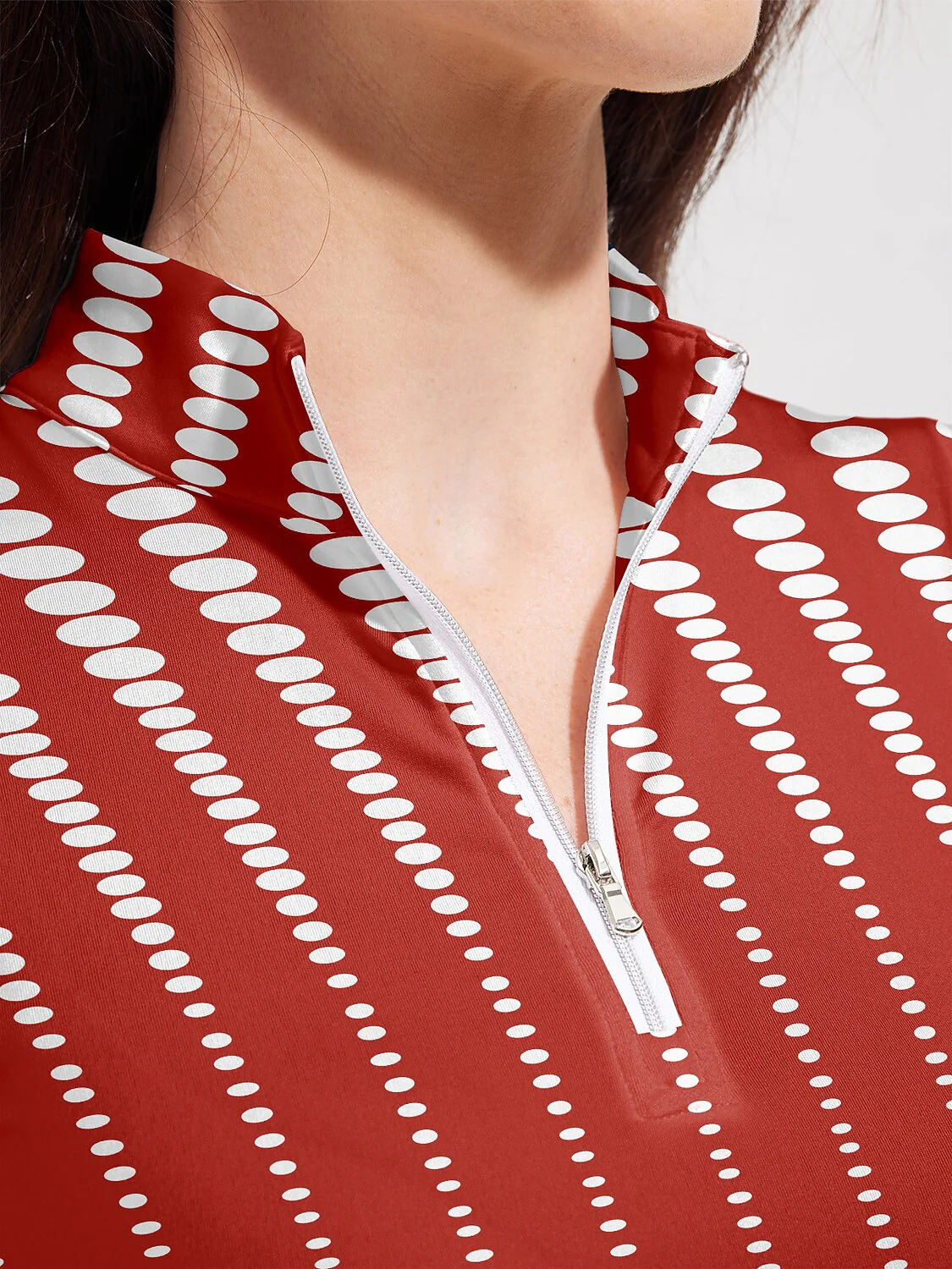Hyper-prep Golf Shirt Quarterzip UPF50+ - Image 6