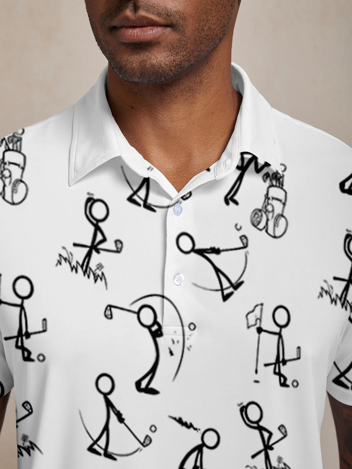 Hyper-prep Men's Polo Top UPF50+ - Image 10