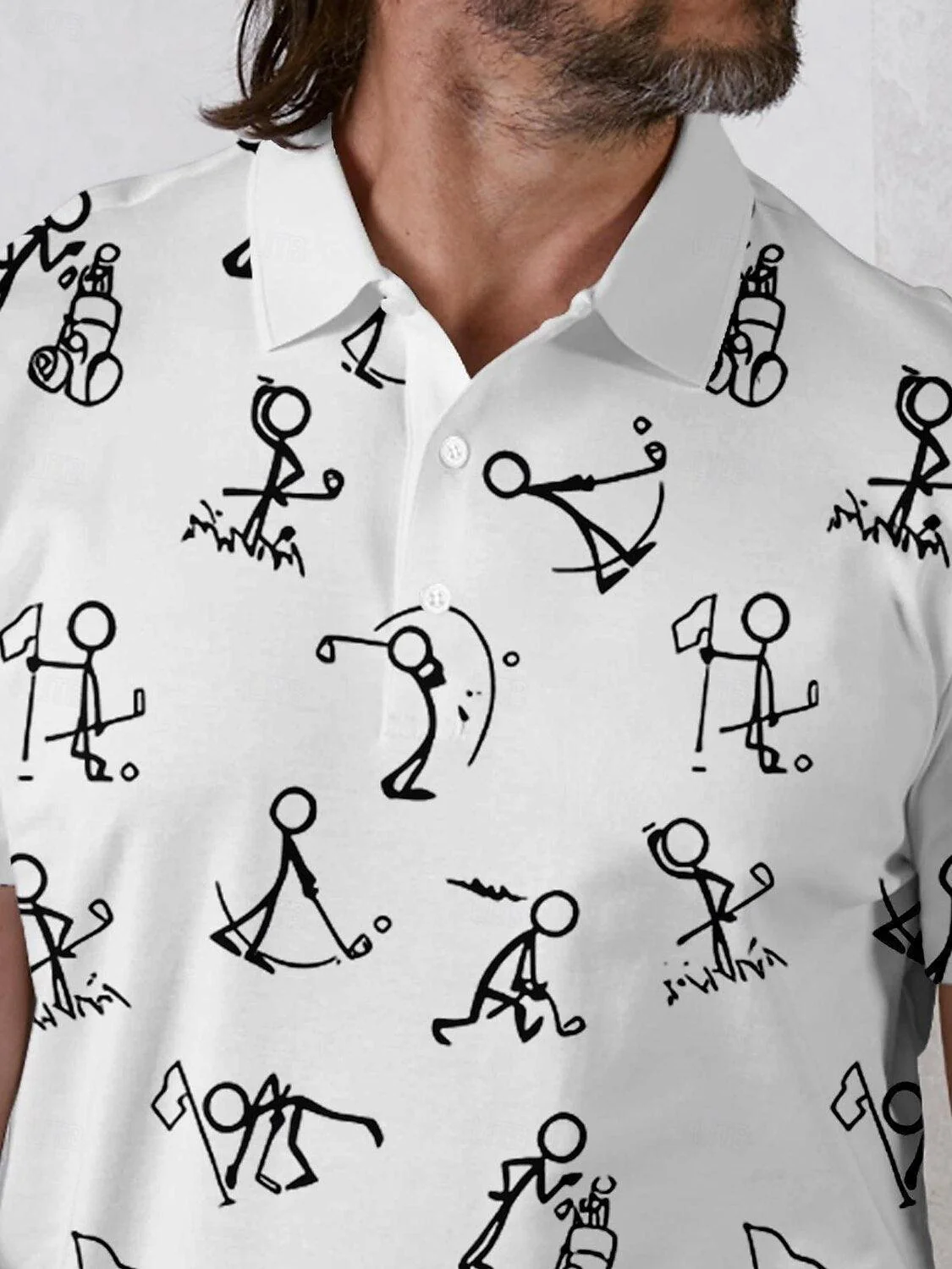 Hyper-prep Men's Polo Top UPF50+ - Image 7