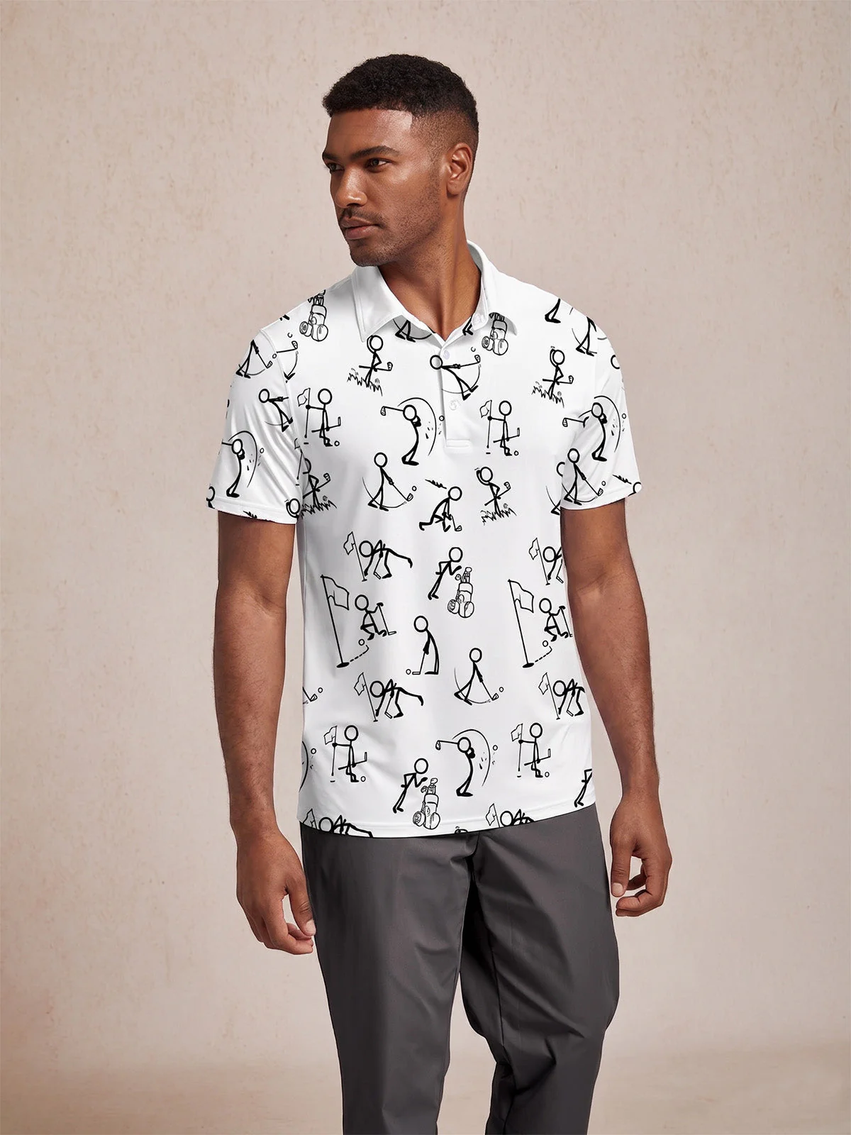 Hyper-prep Men's Polo Top UPF50+ - Image 8