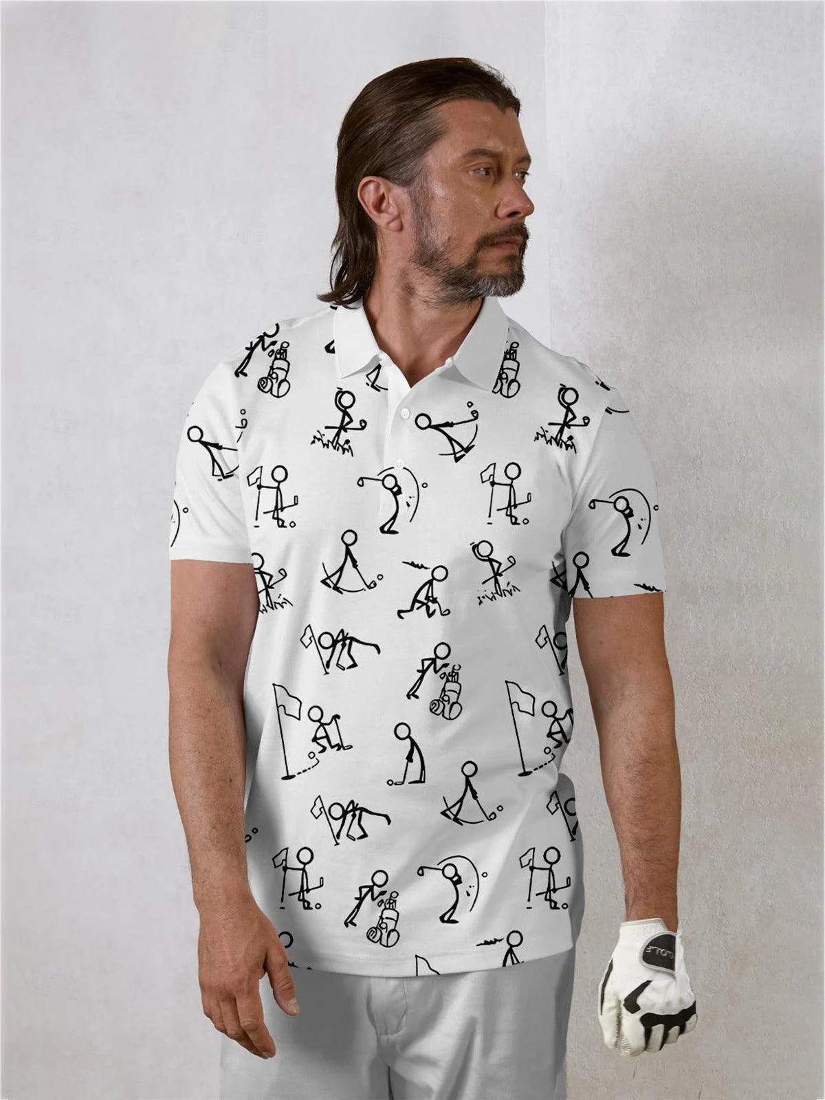 Hyper-prep Men's Polo Top UPF50+ - Image 5