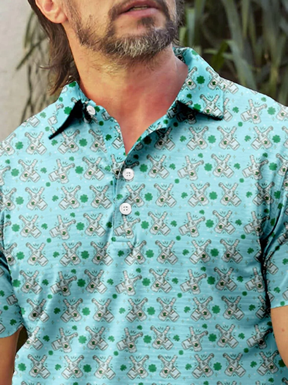 Hyper-prep Men's Polo Top UPF50+ - Image 8