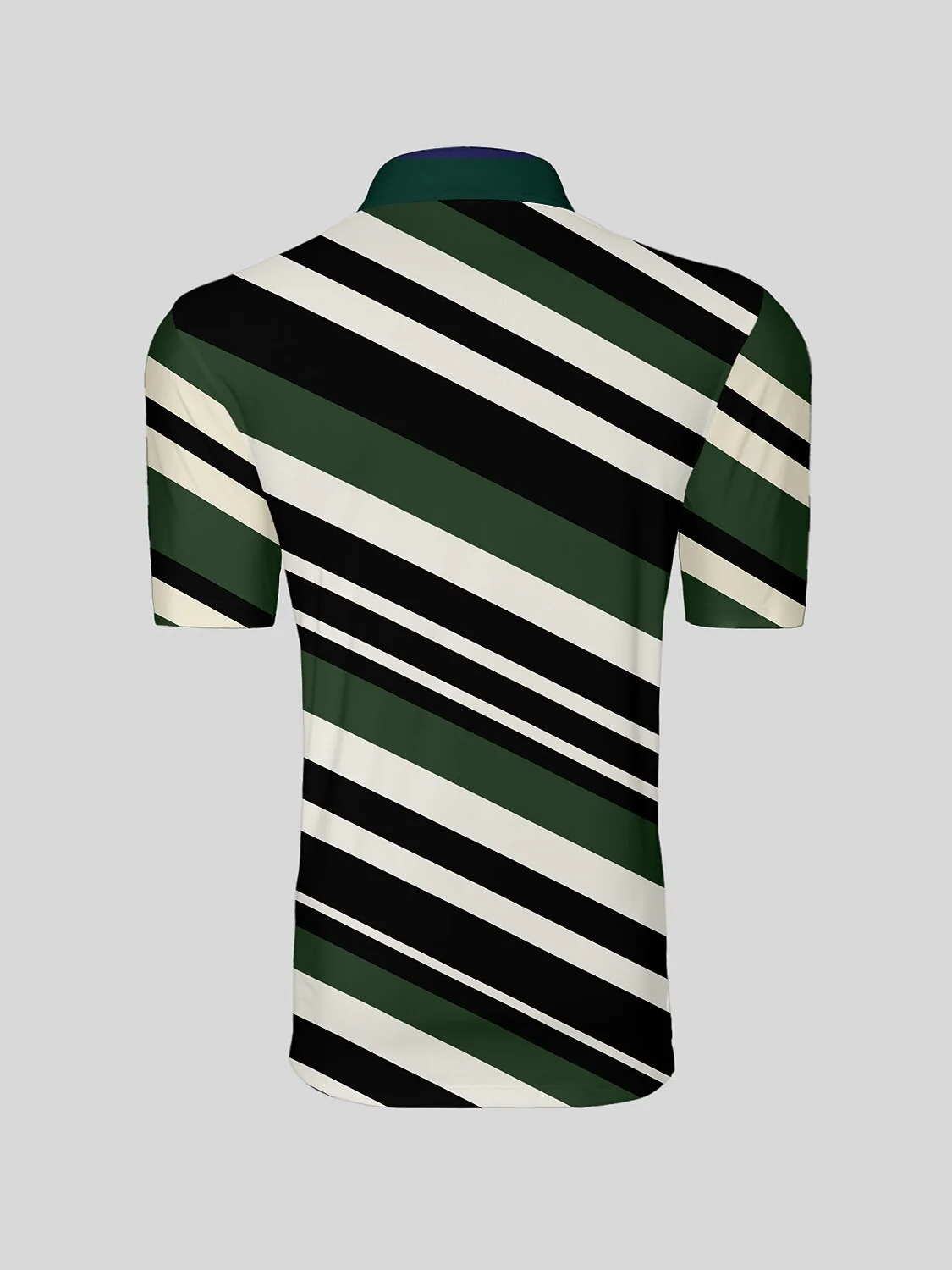 Hyper-prep Men's Ribbed Collar Polo Top UPF50+ - Image 6