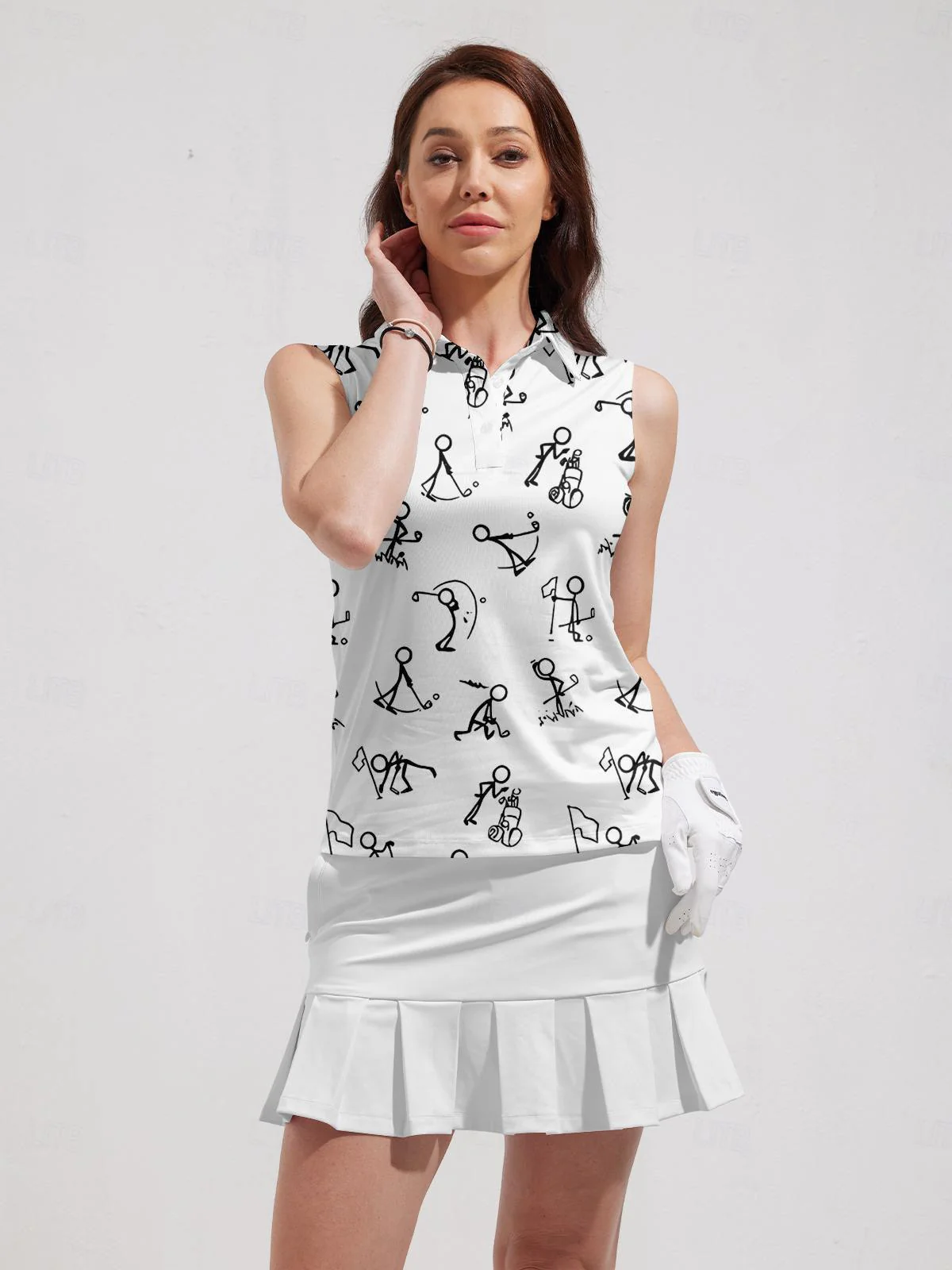 Hyper-prep Polo Top UPF50+ - Image 3