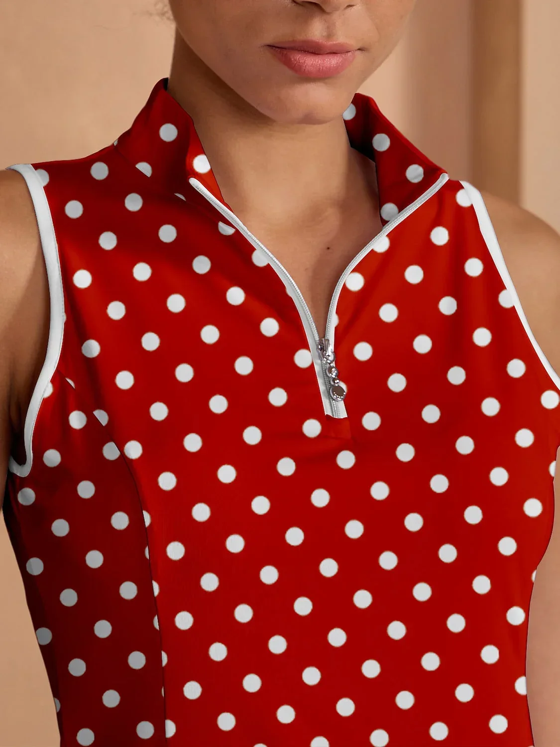 Hyper-prep Ruffle 35.5 Inch Dress For Golf Pickleball & Tennis - Image 3