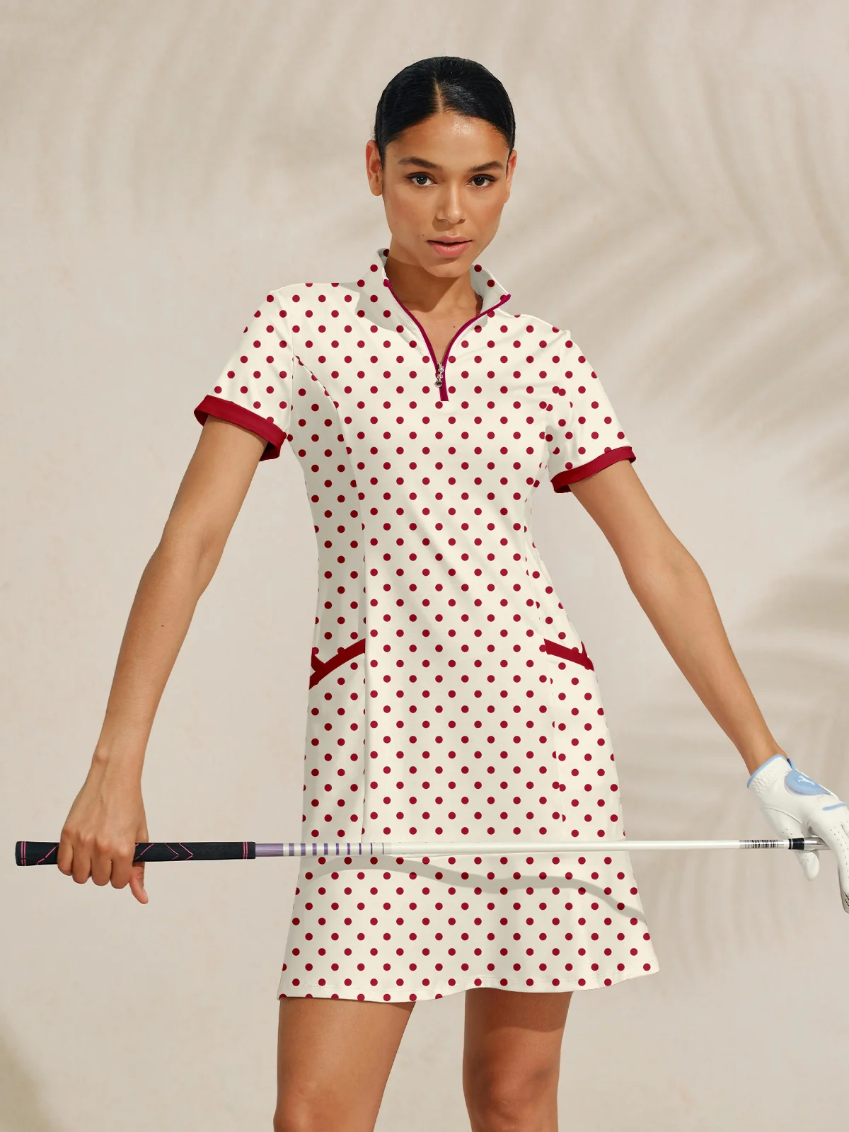 Hyper-prep Ruffle 35.5 Inch Dress For Golf Pickleball & Tennis - Image 5