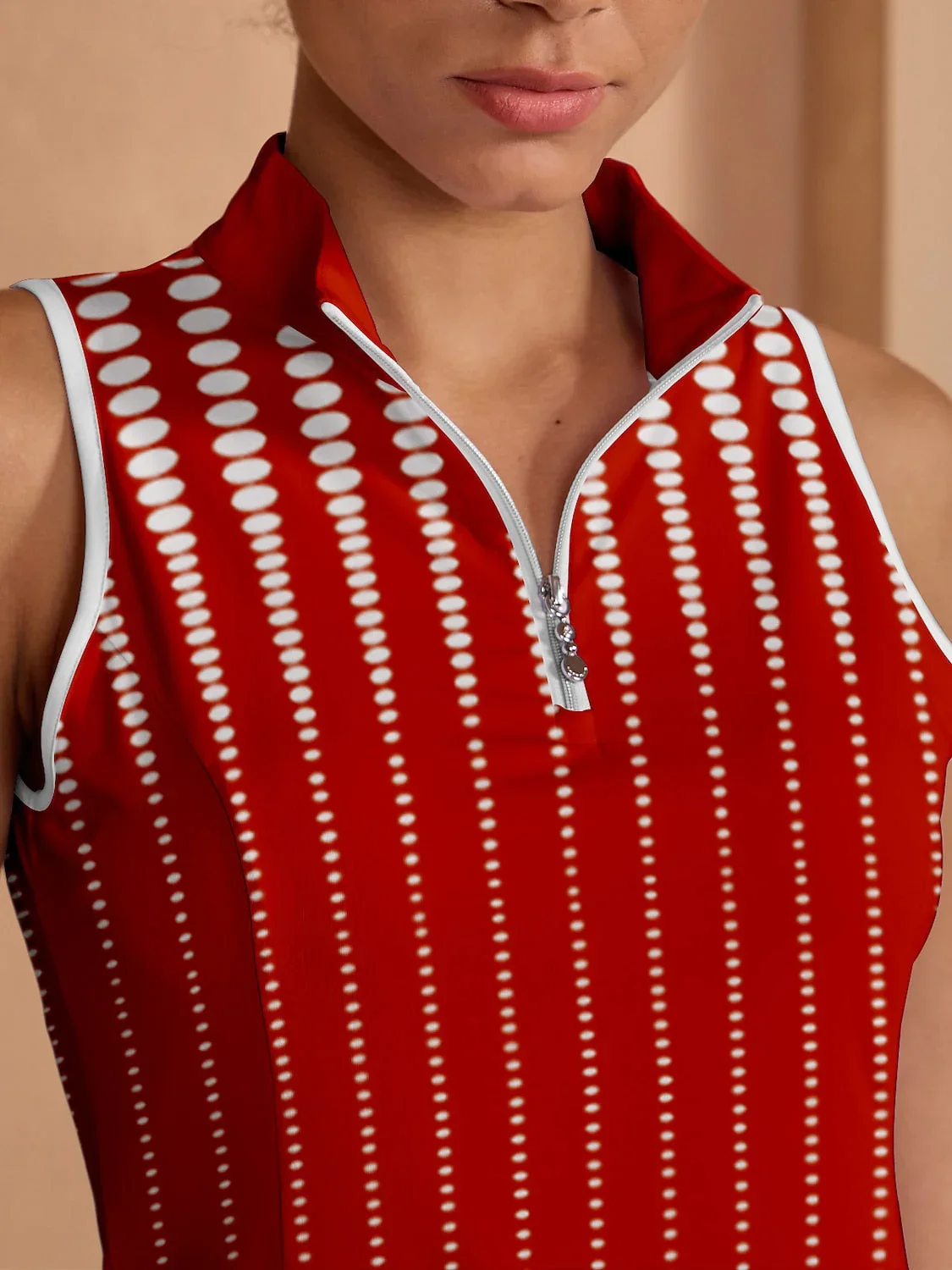 Hyper-prep Ruffle 35.5 Inch Dress For Golf Pickleball & Tennis - Image 3