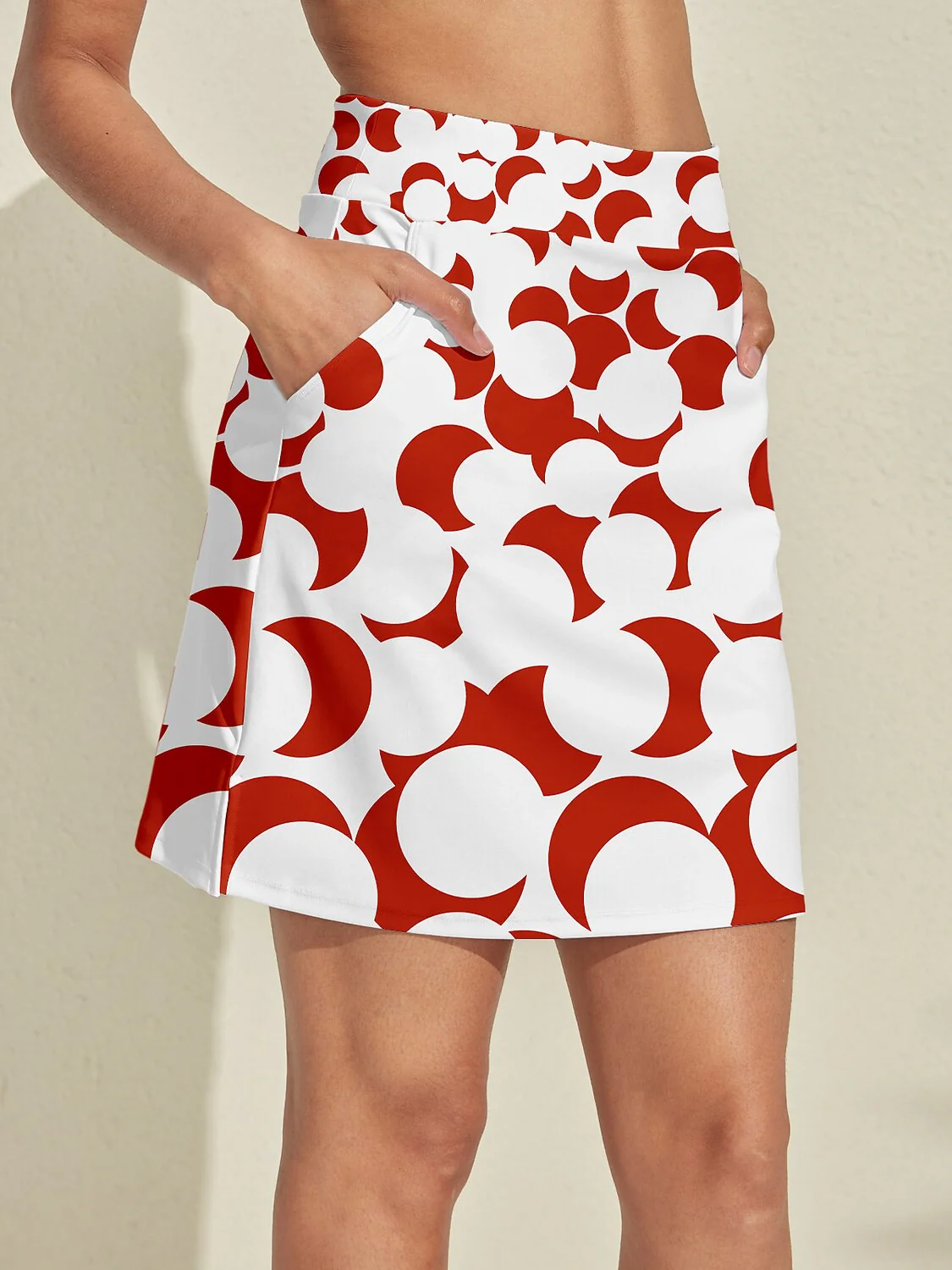 Hyper-prep Silky 19 Inch High Waist Skort UPF50+ - Image 5