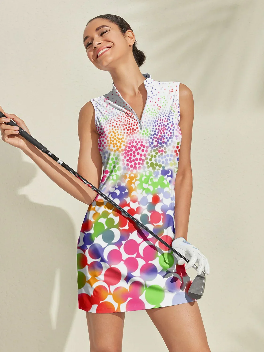 Hyper-prep Sleeveless 36.5 Inch Dress UPF50+