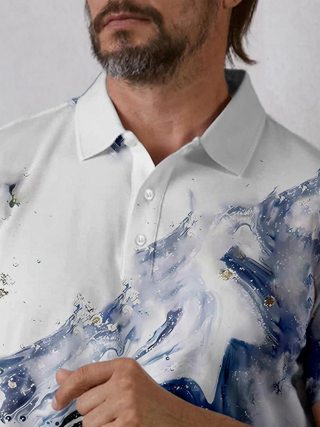 Inked Skins Men's Polo Top UPF50+ - Image 6