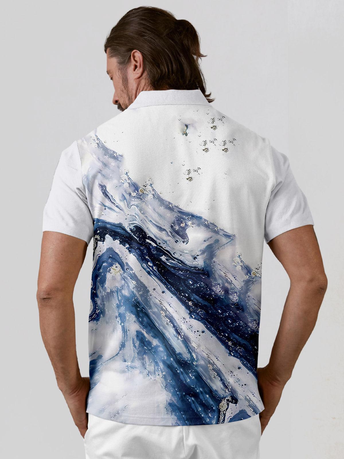 Inked Skins Men's Polo Top UPF50+ - Image 7