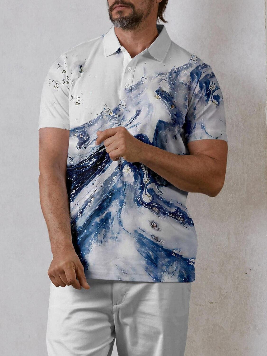 Inked Skins Men's Polo Top UPF50+ - Image 8