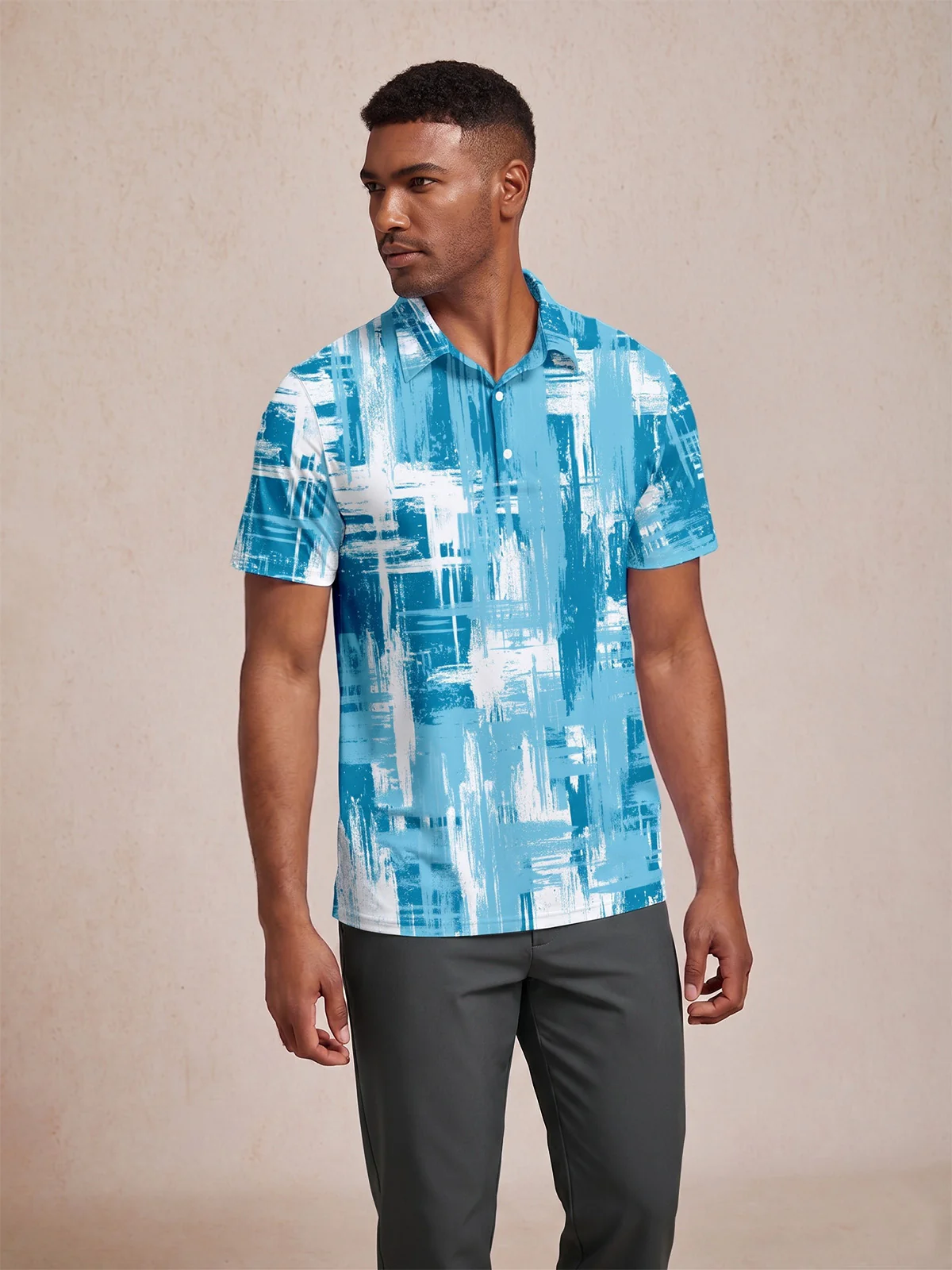 Inked Skins Men's Polo Top UPF50+ - Image 5