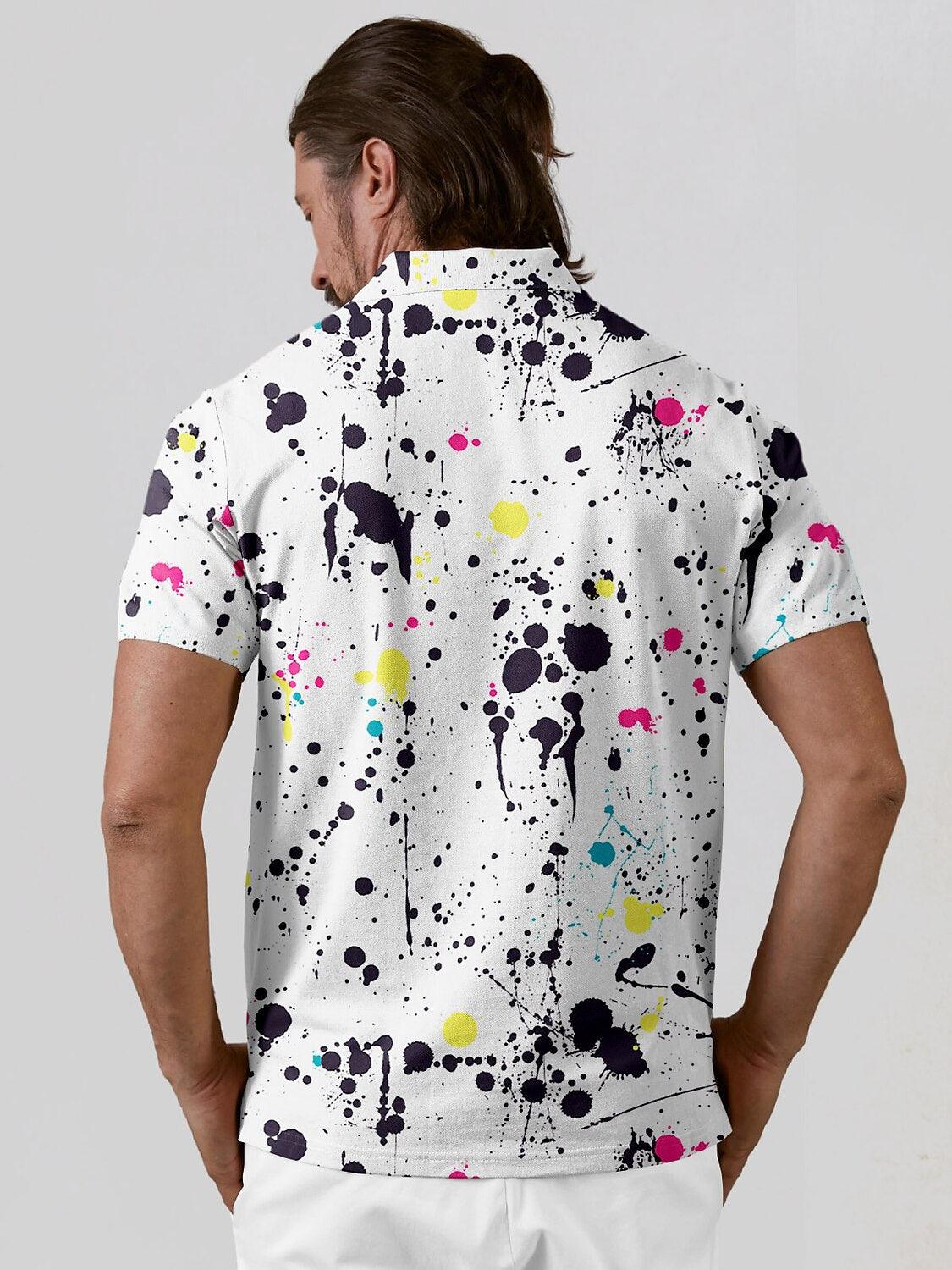 Inked Skins Men's Polo Top UPF50+ - Image 5
