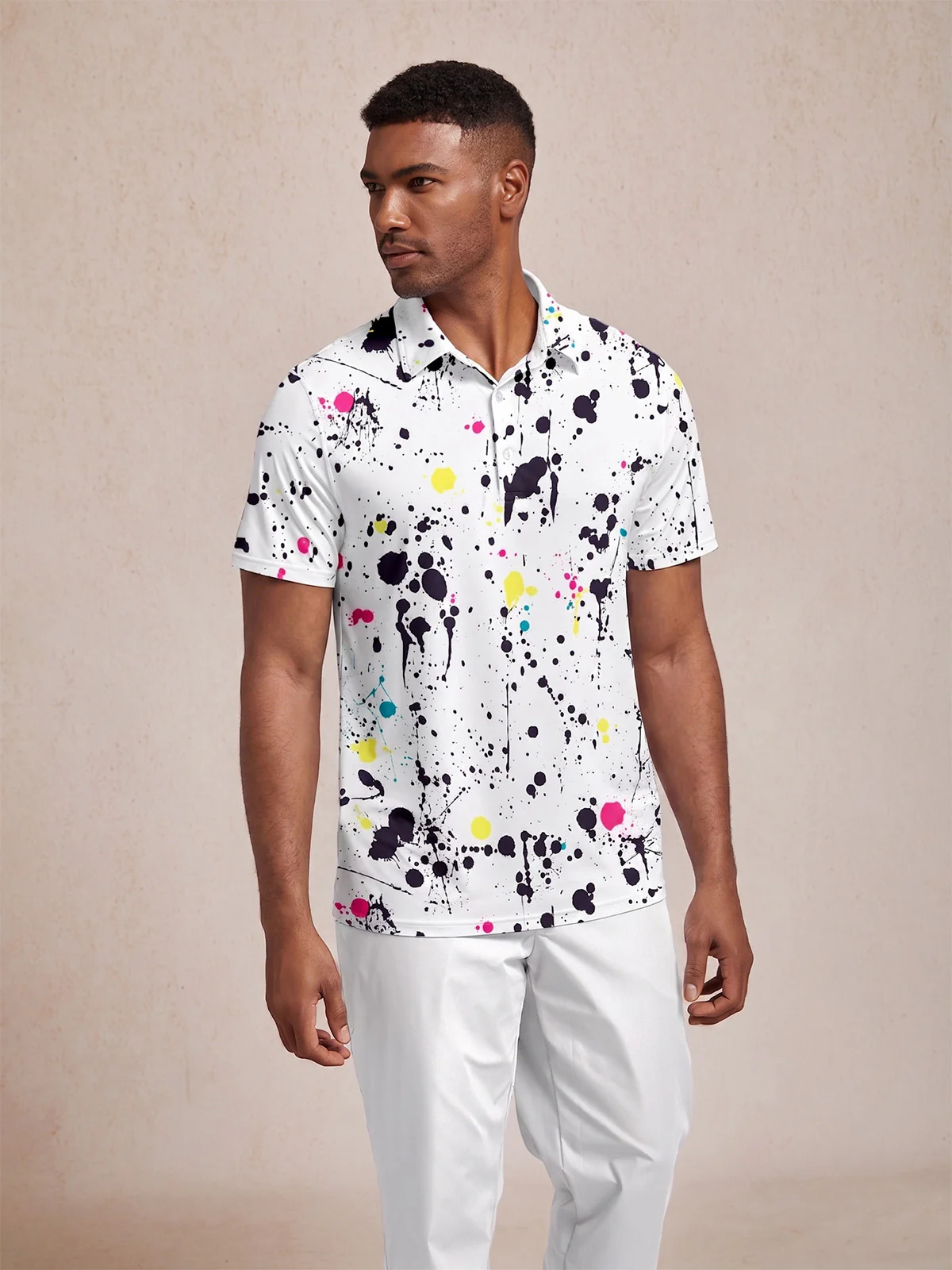 Inked Skins Men's Polo Top UPF50+ - Image 6