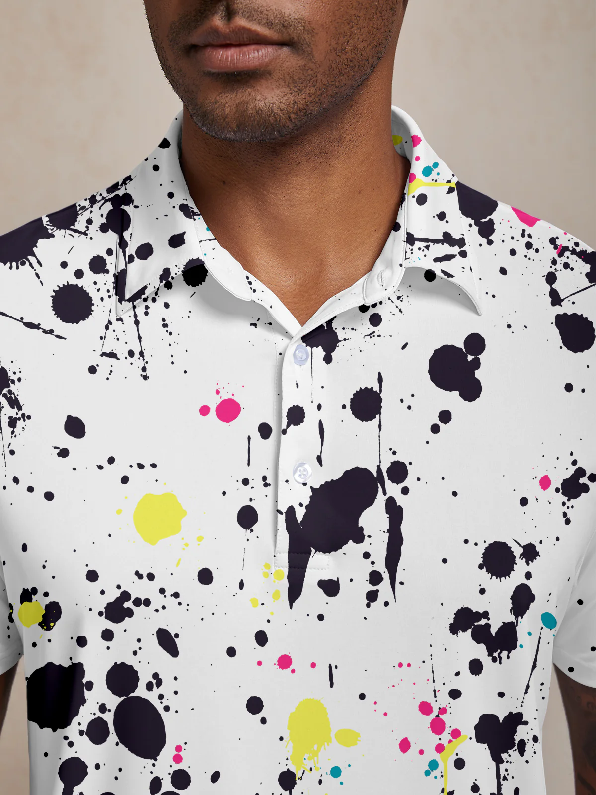 Inked Skins Men's Polo Top UPF50+ - Image 8