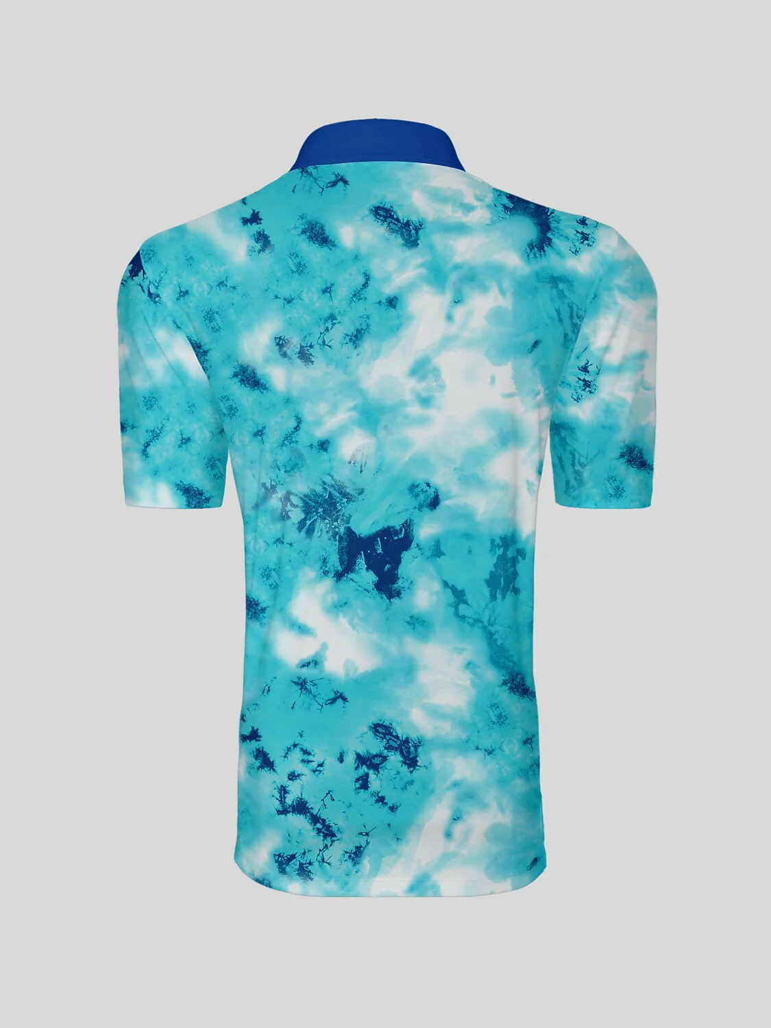 Inked Skins Men's Ribbed Collar Polo Top UPF50+ - Image 6