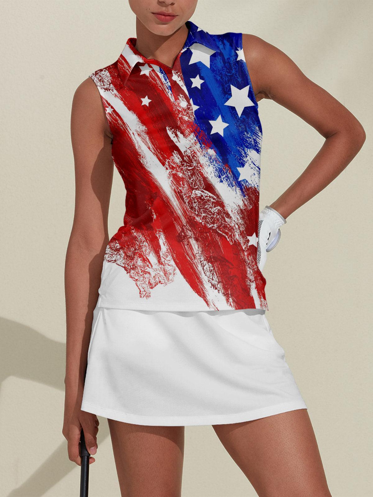 Hyper-prep USA 1776 Polo Top UPF50+ - Image 4