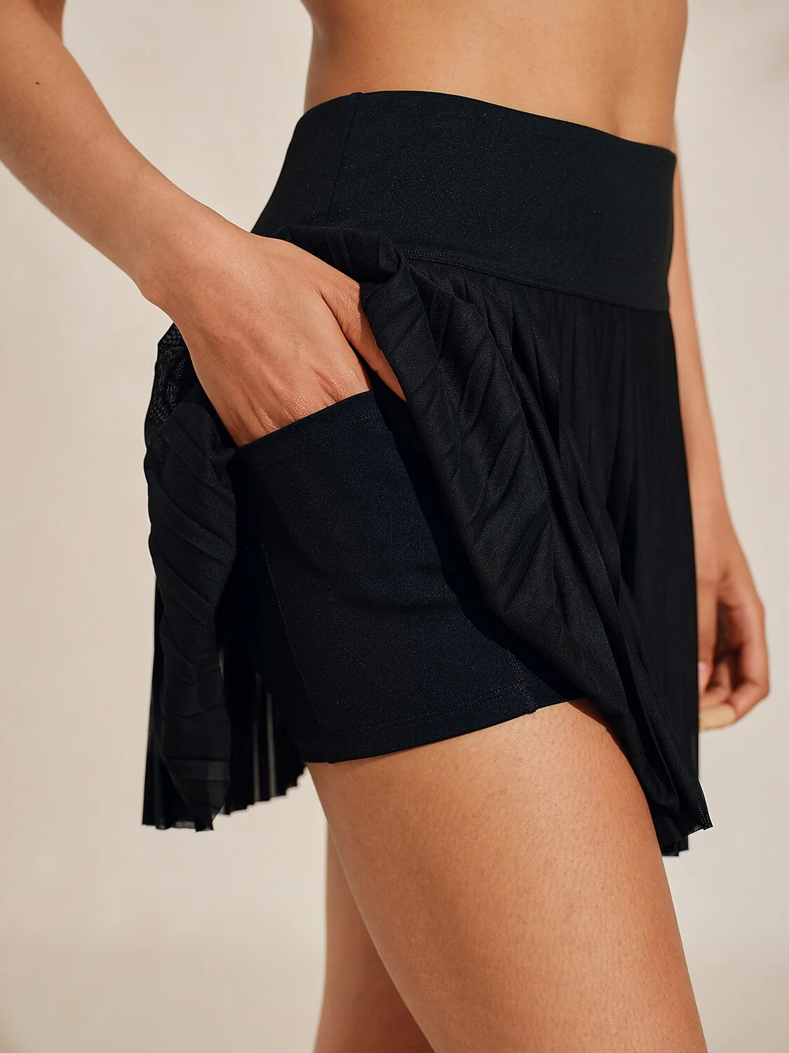 More Than Basic 14.5 Inch A Line Pleated Skort  UPF50+ - Image 6