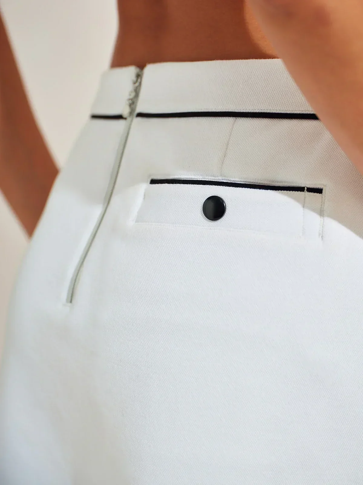 Crisp Couture 17.5 Inch Pique Pocket Skort - Image 13
